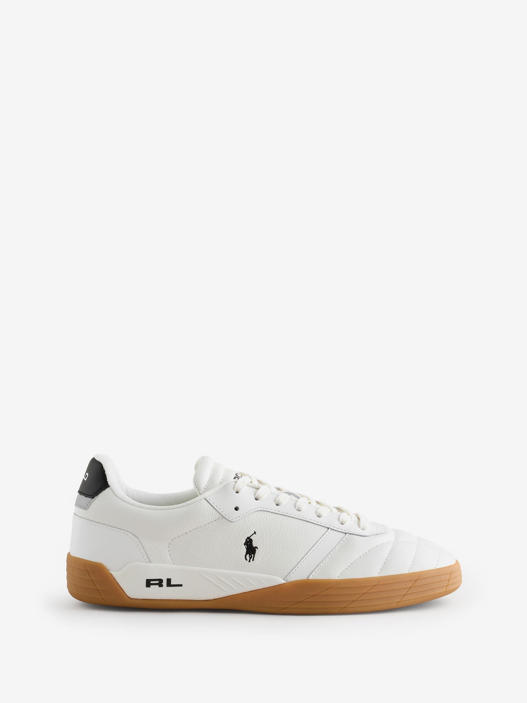 Polo Ralph Lauren White Broome Trainers