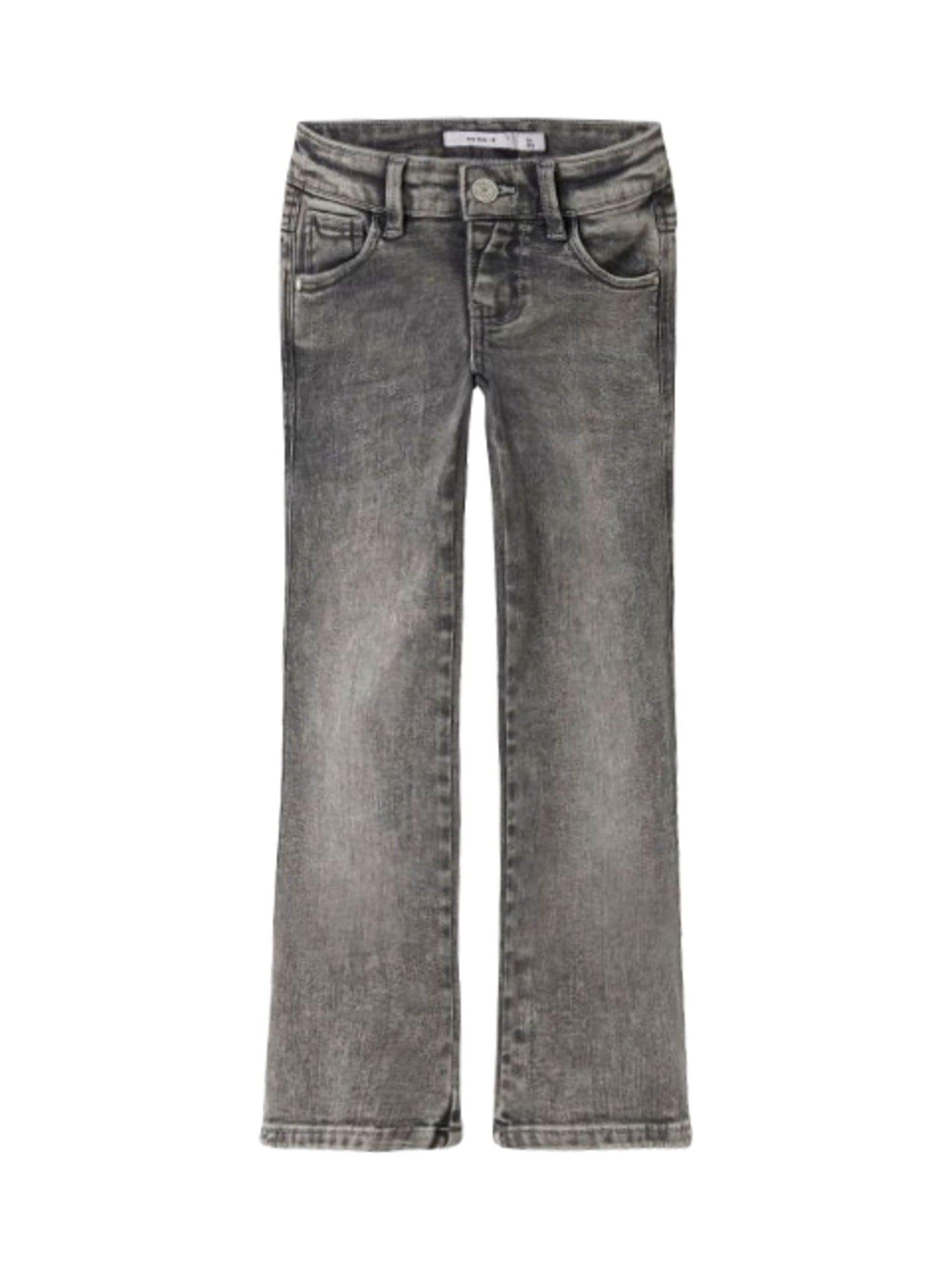 Name It Femei Evazat Blugi Fete Cu Talie Ajustabilă