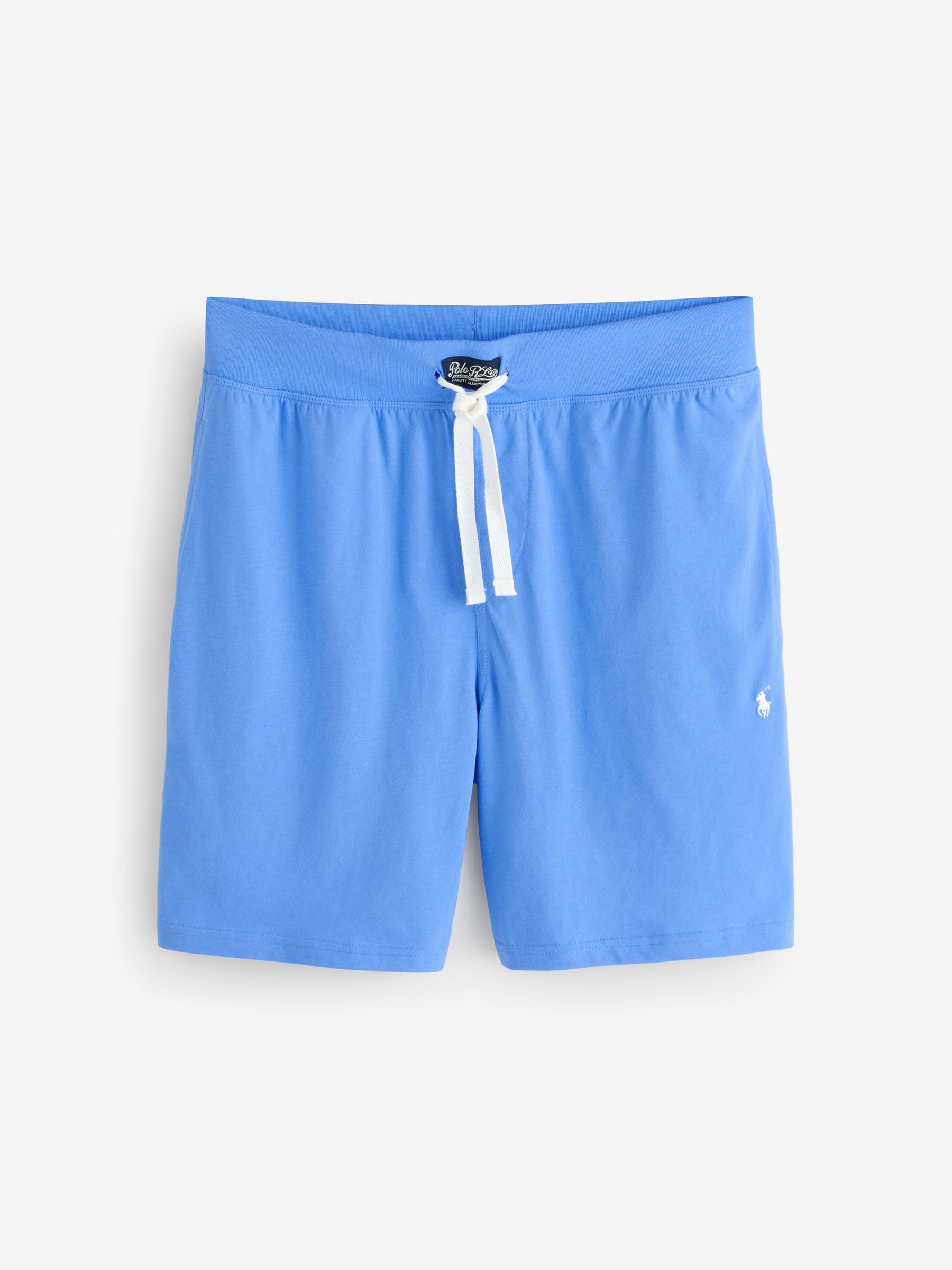 Next - Polo Ralph Lauren Męski Niebieski Slim Cotton Jersey Shorts