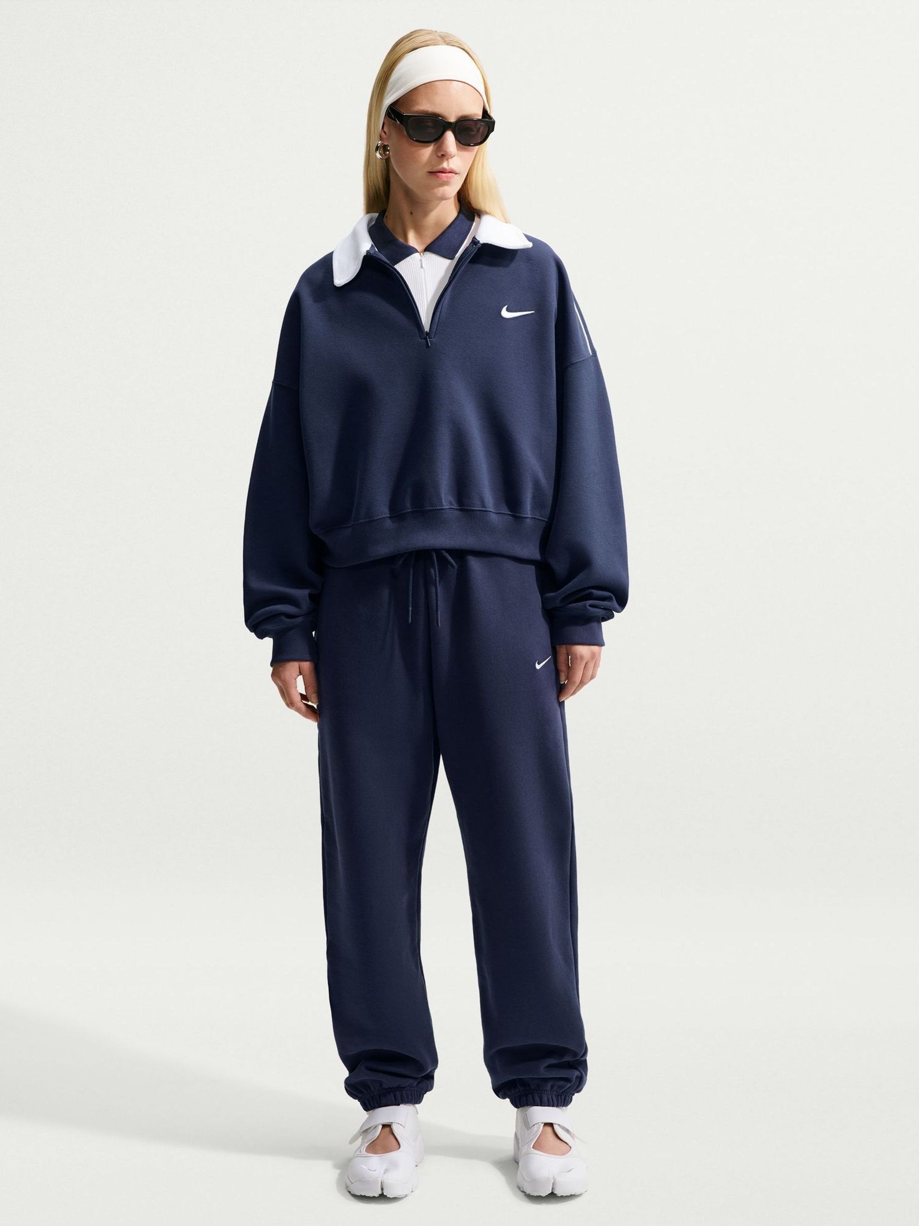 Nike Mujer Bleu Pantalón De Chándal Studio - Imagen 3