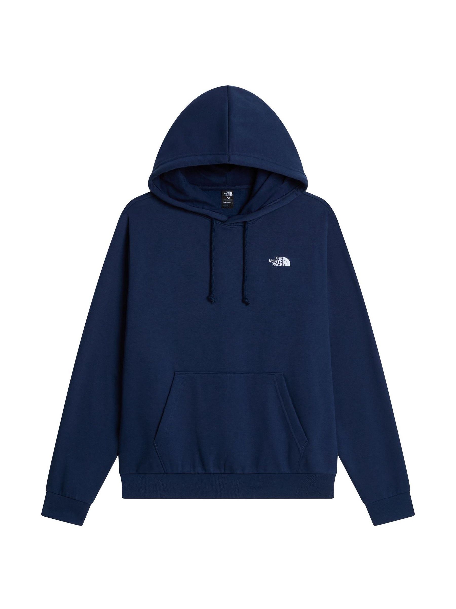 North Face Uomo Blu Uomini, Felpa + Maglione, Felpa Con Cappuccio Evolution Simple Dome Regular - Summit Navy, (Xl) - Immagine 8