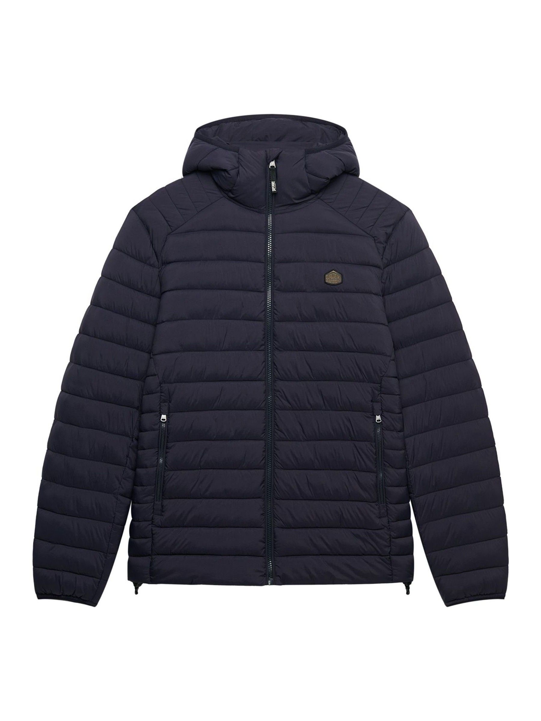 Superdry Hombre Azul Hooded Fuji Lite Jacket - Imagen 1