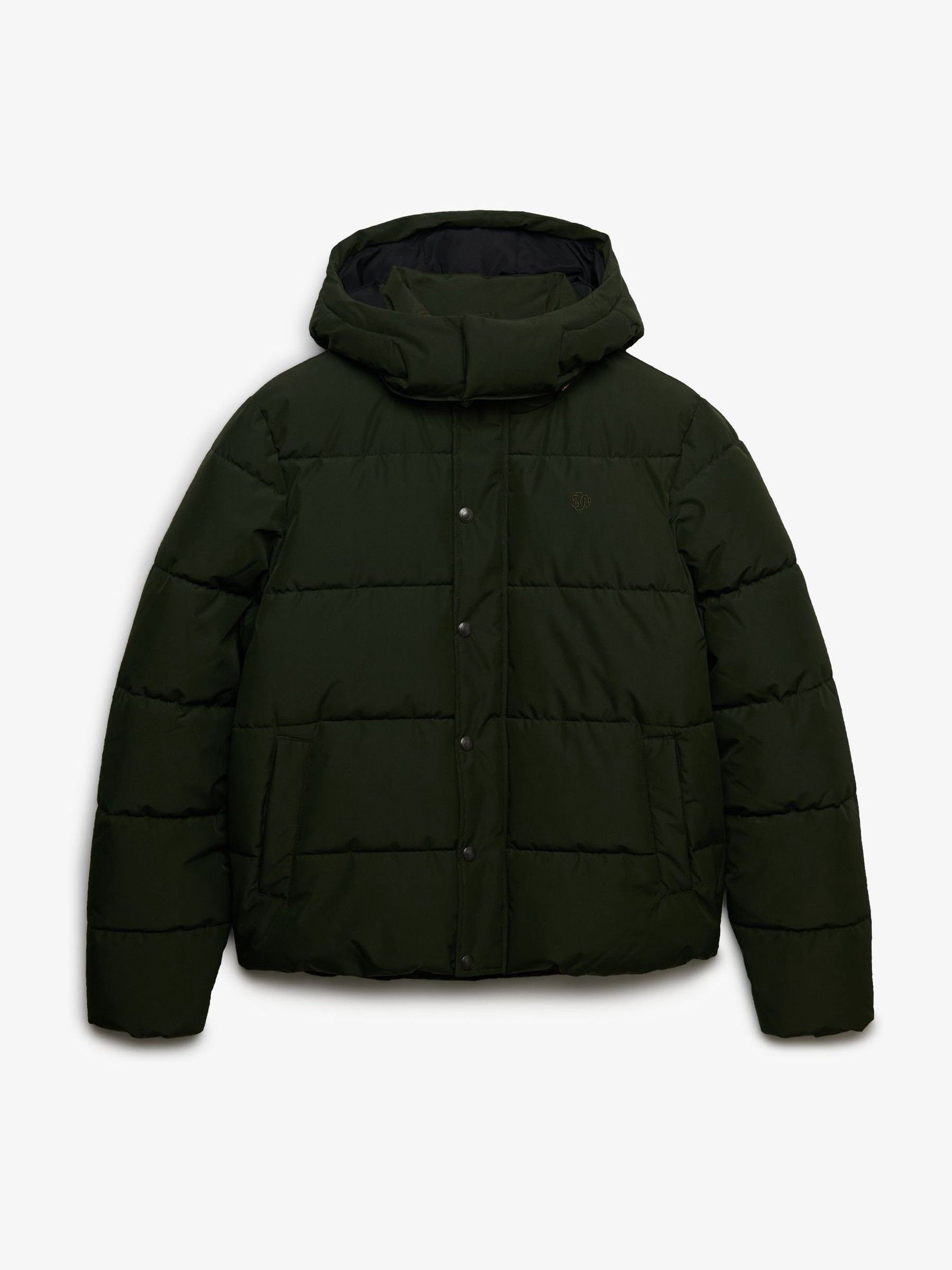 Superdry - Premium Pufferjacke Mit Kapuze - Jackets - Herren - Grün - 2XL - Bild 5