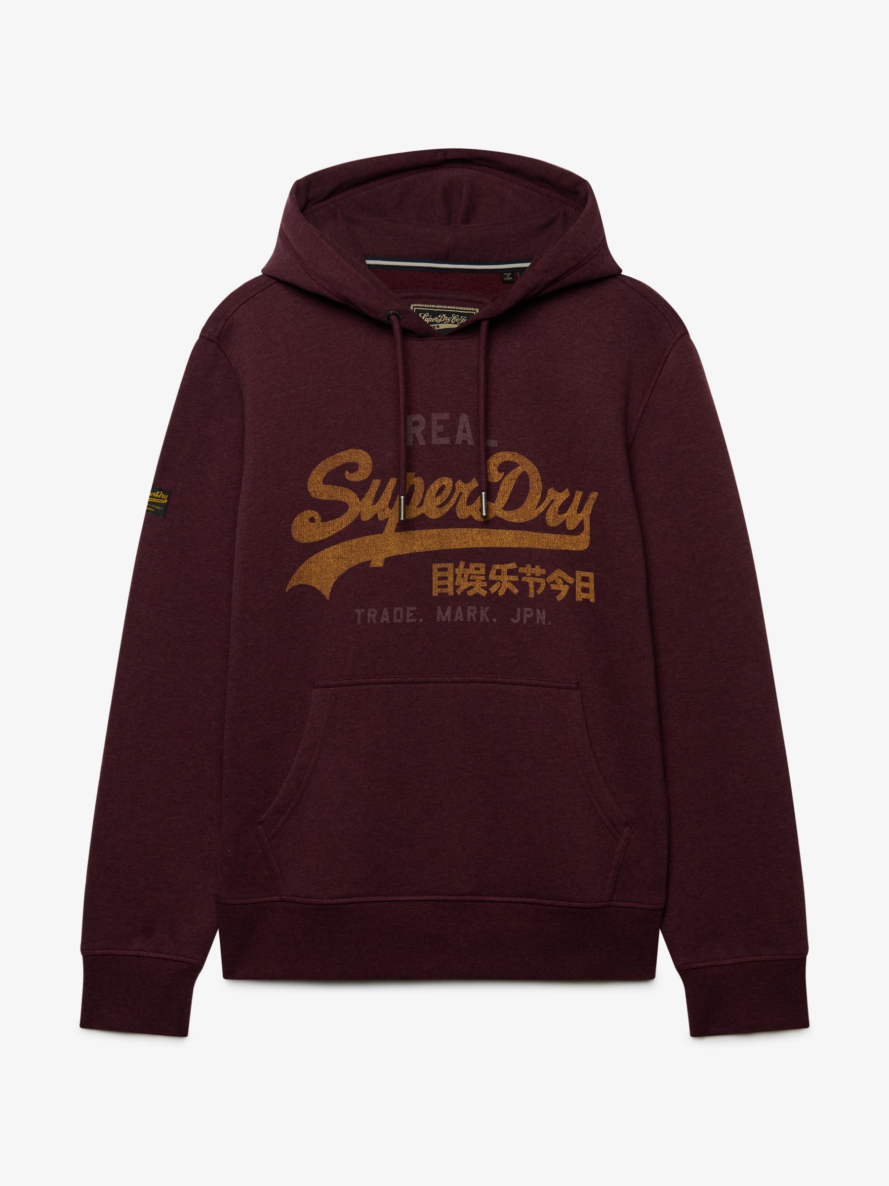 Superdry Rojo Vl Heritage Relaxed Hoodies - Imagen 1