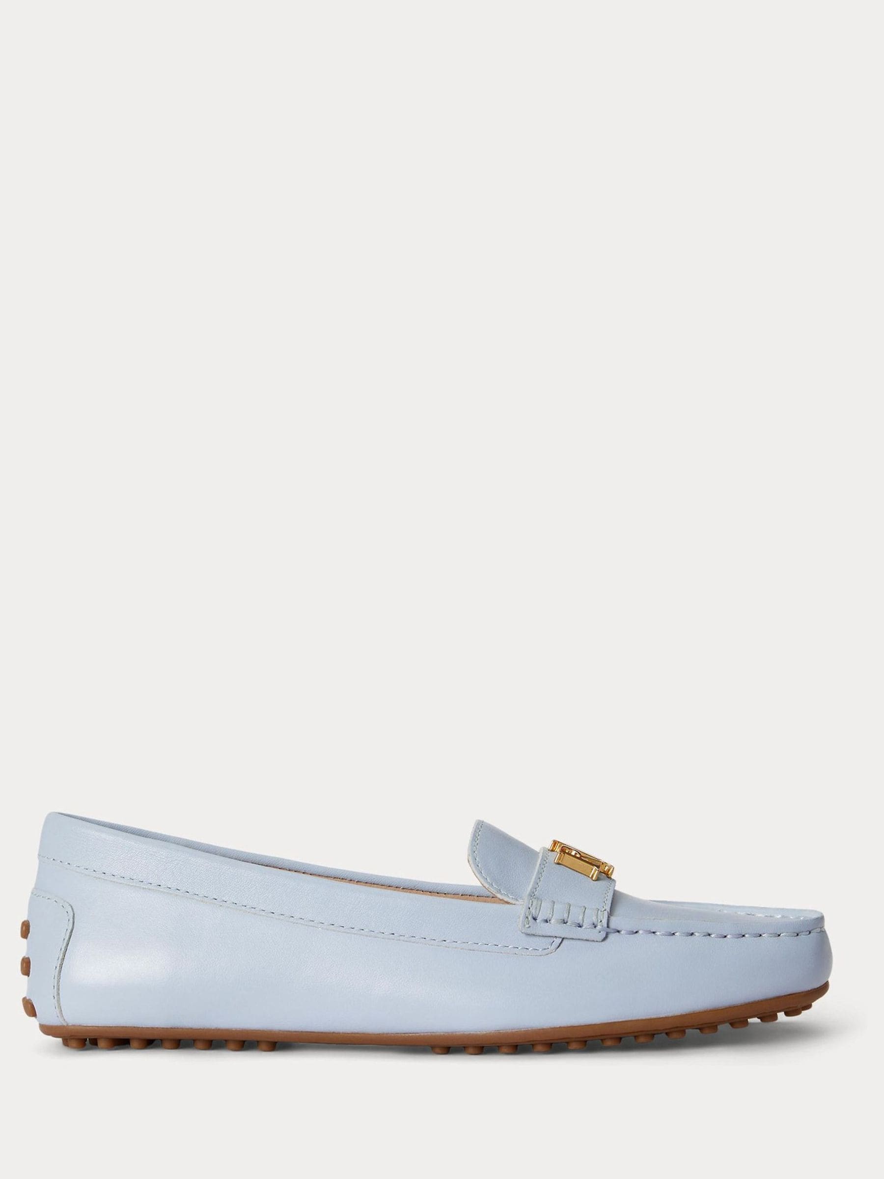 Next - Lauren Ralph Lauren Damski Niebieski Barnsbury Driver Flats