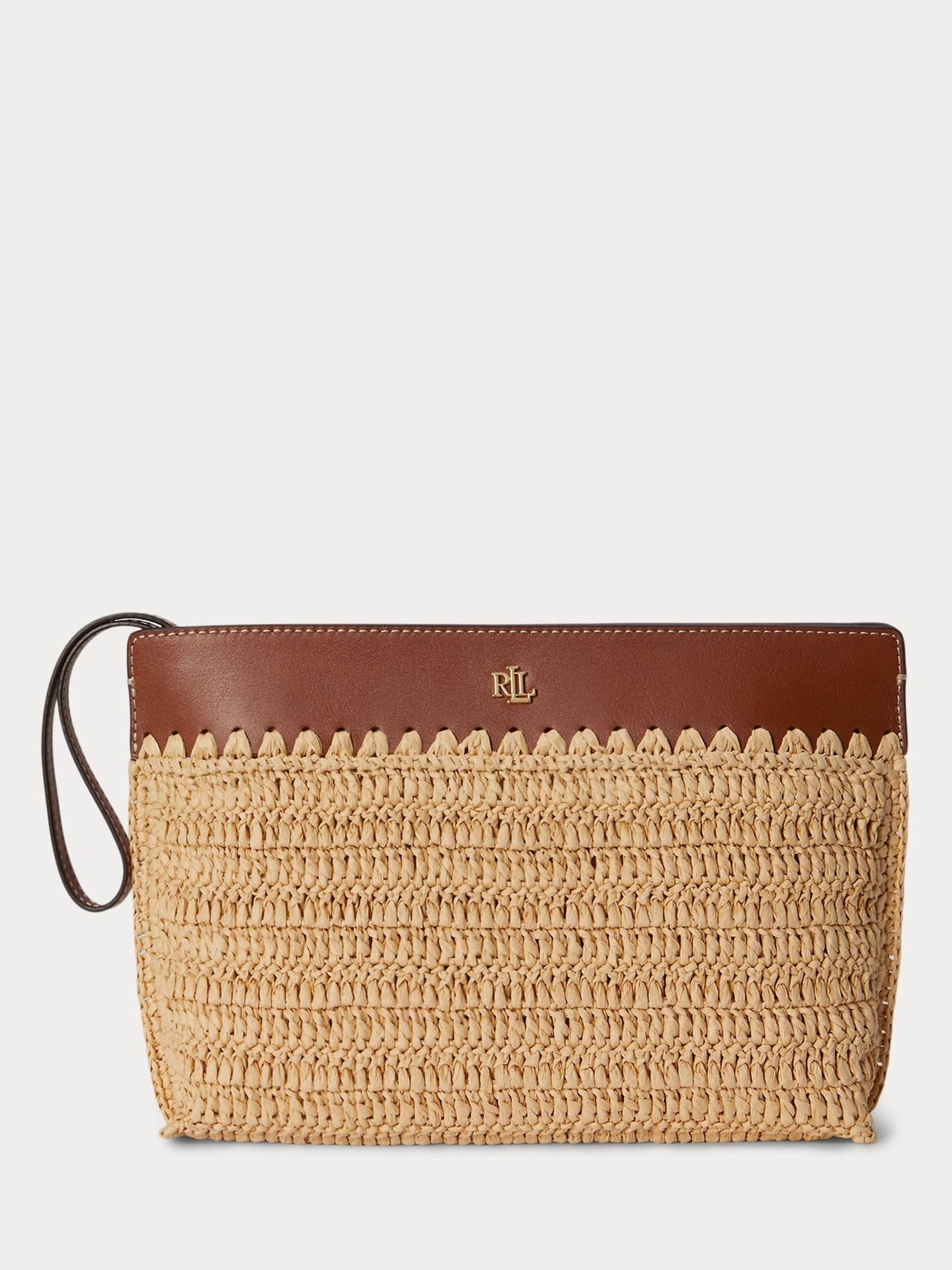 Lauren Ralph Lauren Large Top-Zip Pouch