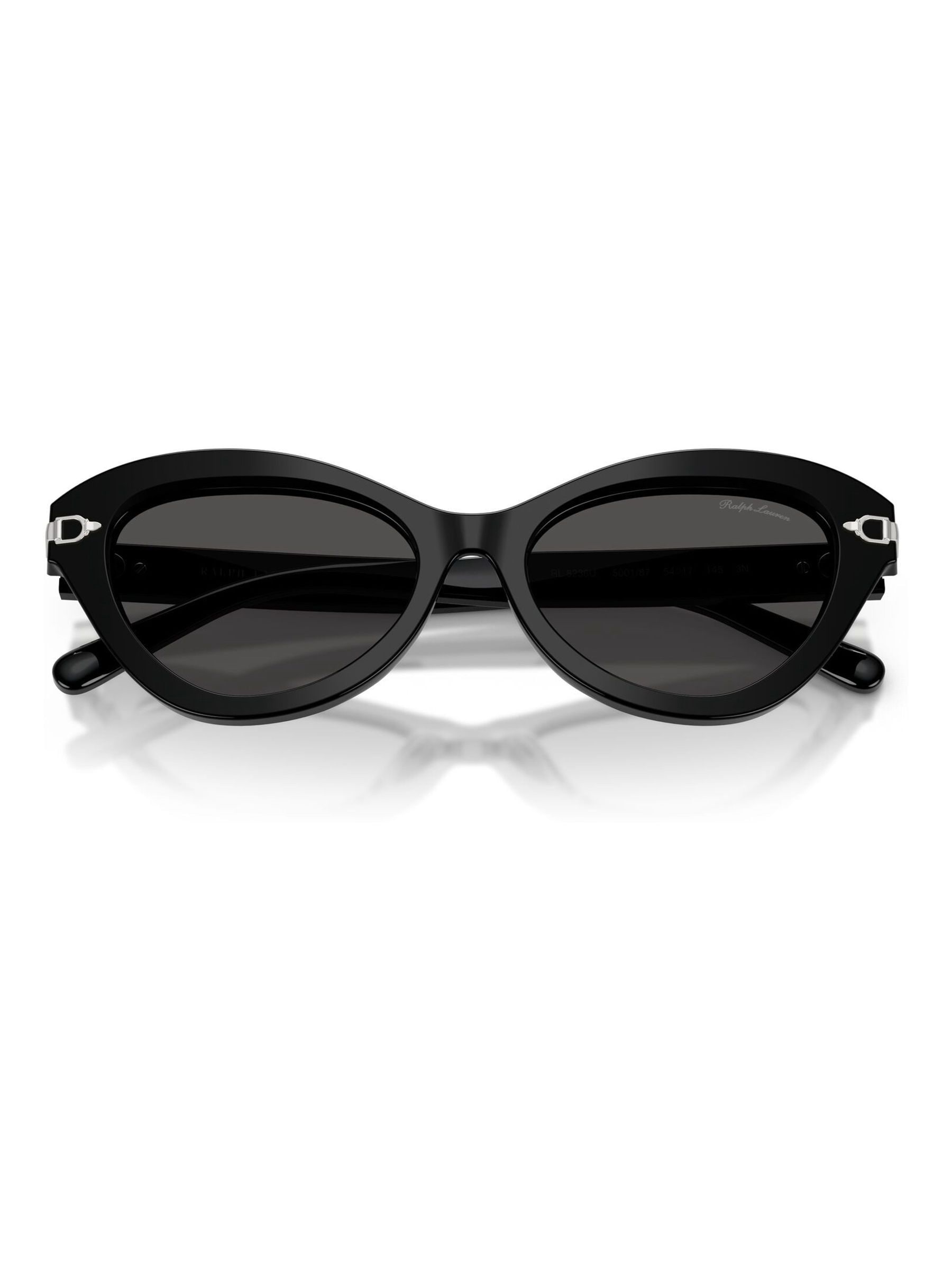 Next - Ralph Lauren Sort 0Rl8236u Cat Eye-Solbriller