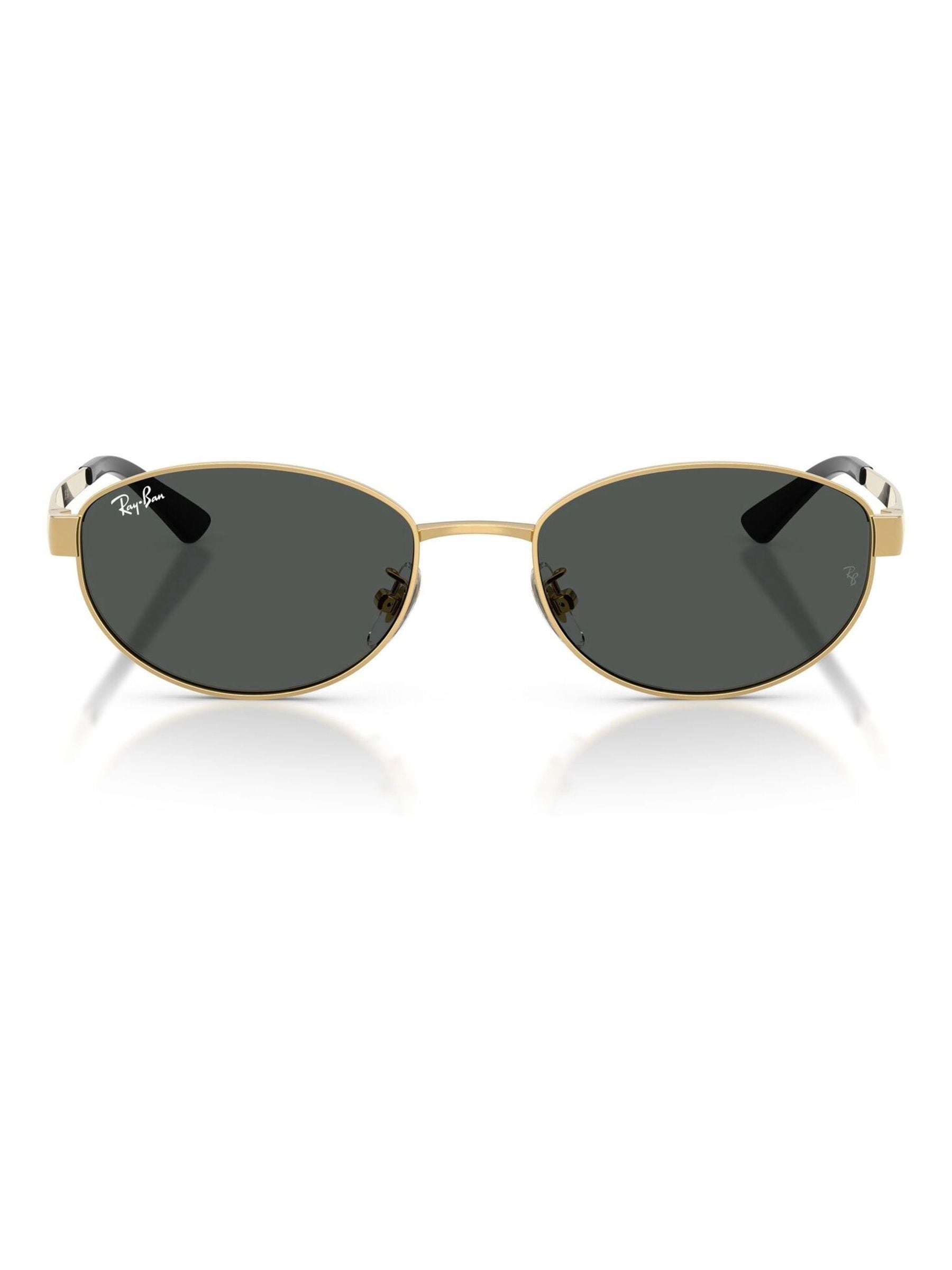 Next - Ray-Ban Ray-Ban Green 0Rb3774d Oval Sunglasses