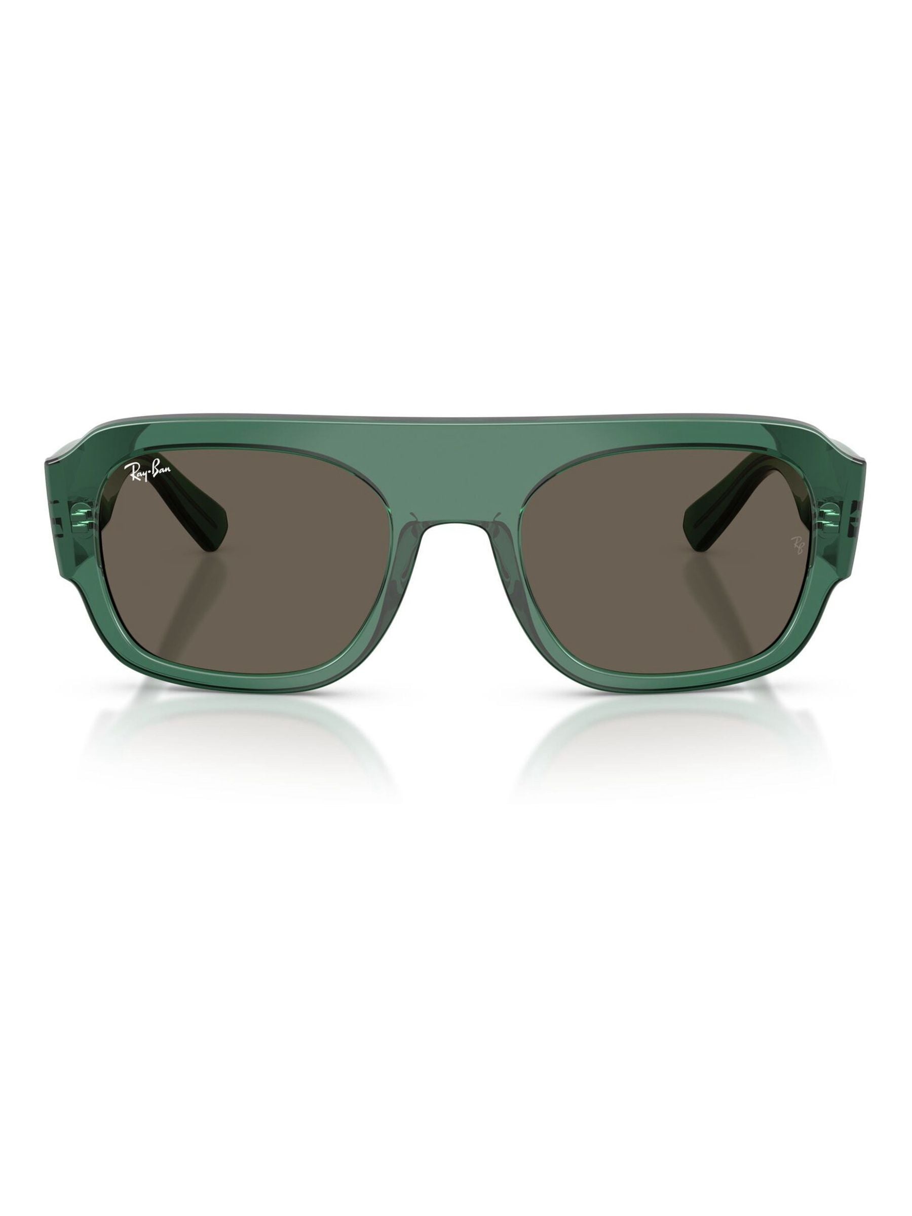 Ray-Ban Ray-Ban Green 0Rb2218 Irregular Sunglasses