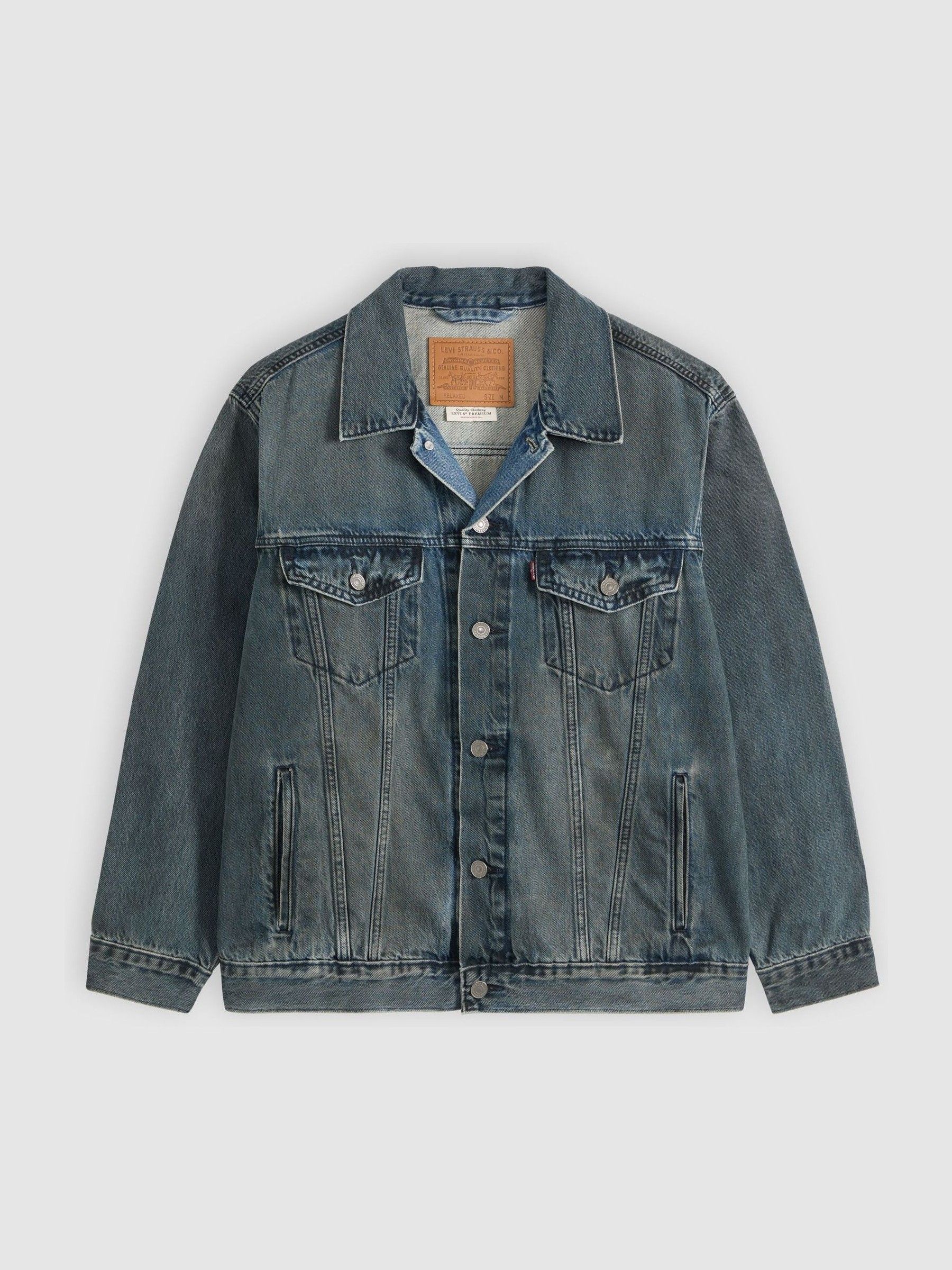Levis, Herren, Leichte Jacken, Jeansjacke, Blau, (XL) - Bild 5