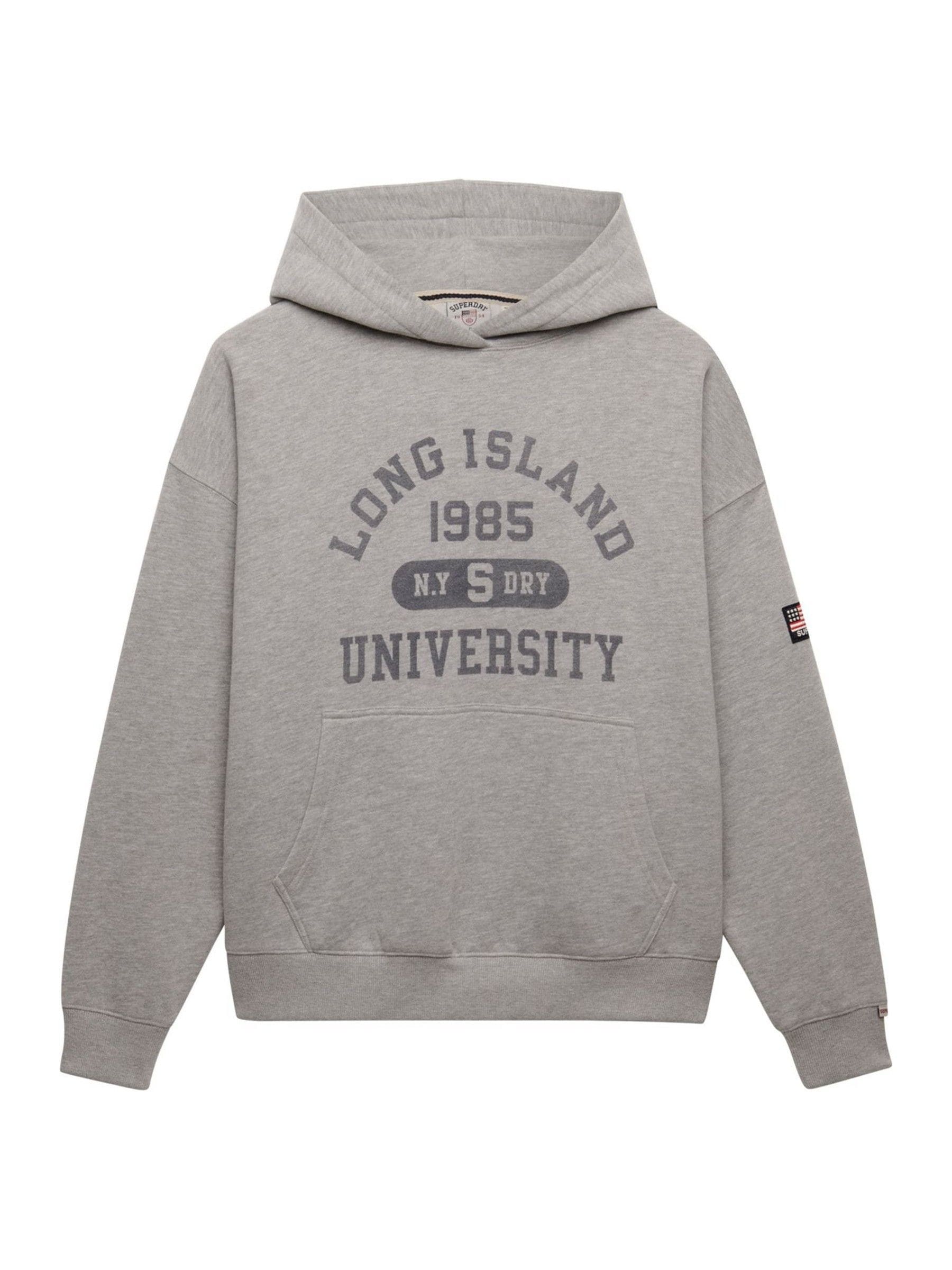 Superdry Damen Grau Hoodie Athletic Essentials - Bild 2
