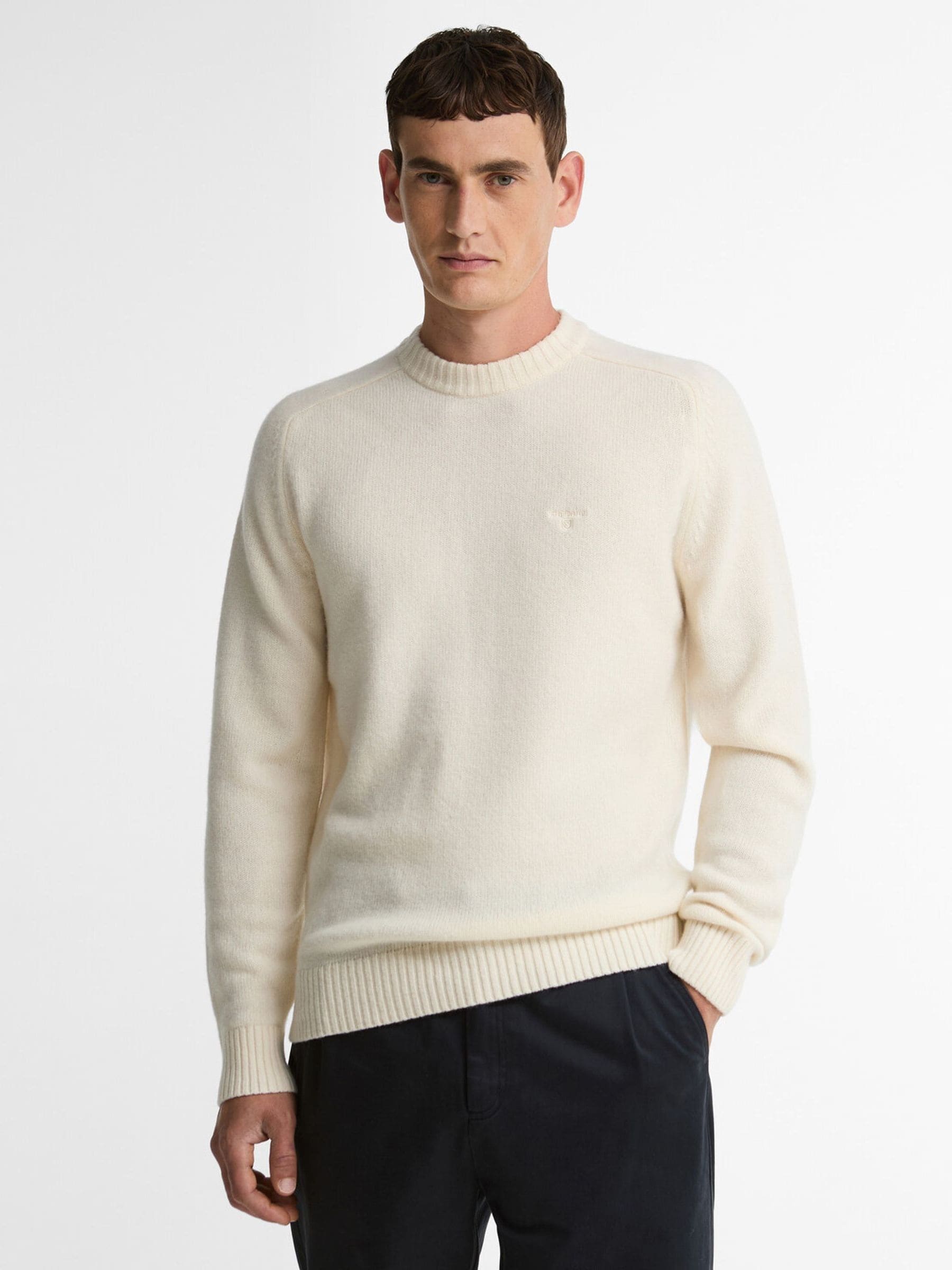 Barbour Herren Beige Pullover Wolle - Bild 6