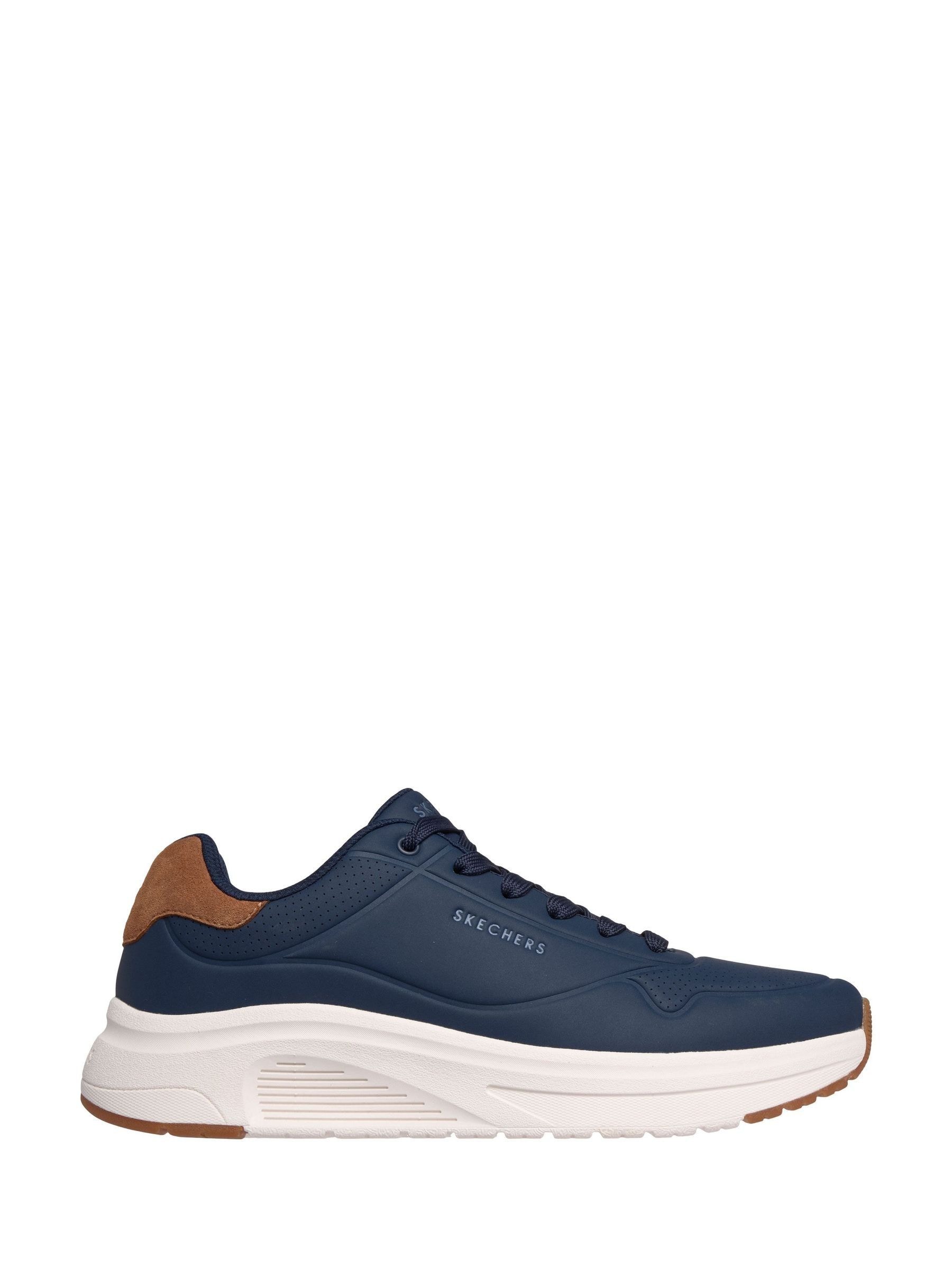Skechers Uomo Blu Scarpe Da Ginnastica Uno Lite 2 - Immagine 1