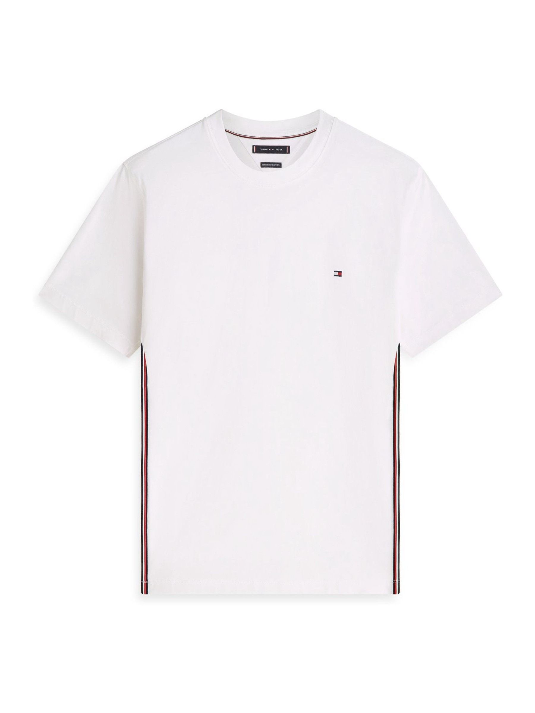 Tommy Hilfiger Global Raita Side Saum Jersey T-Paita