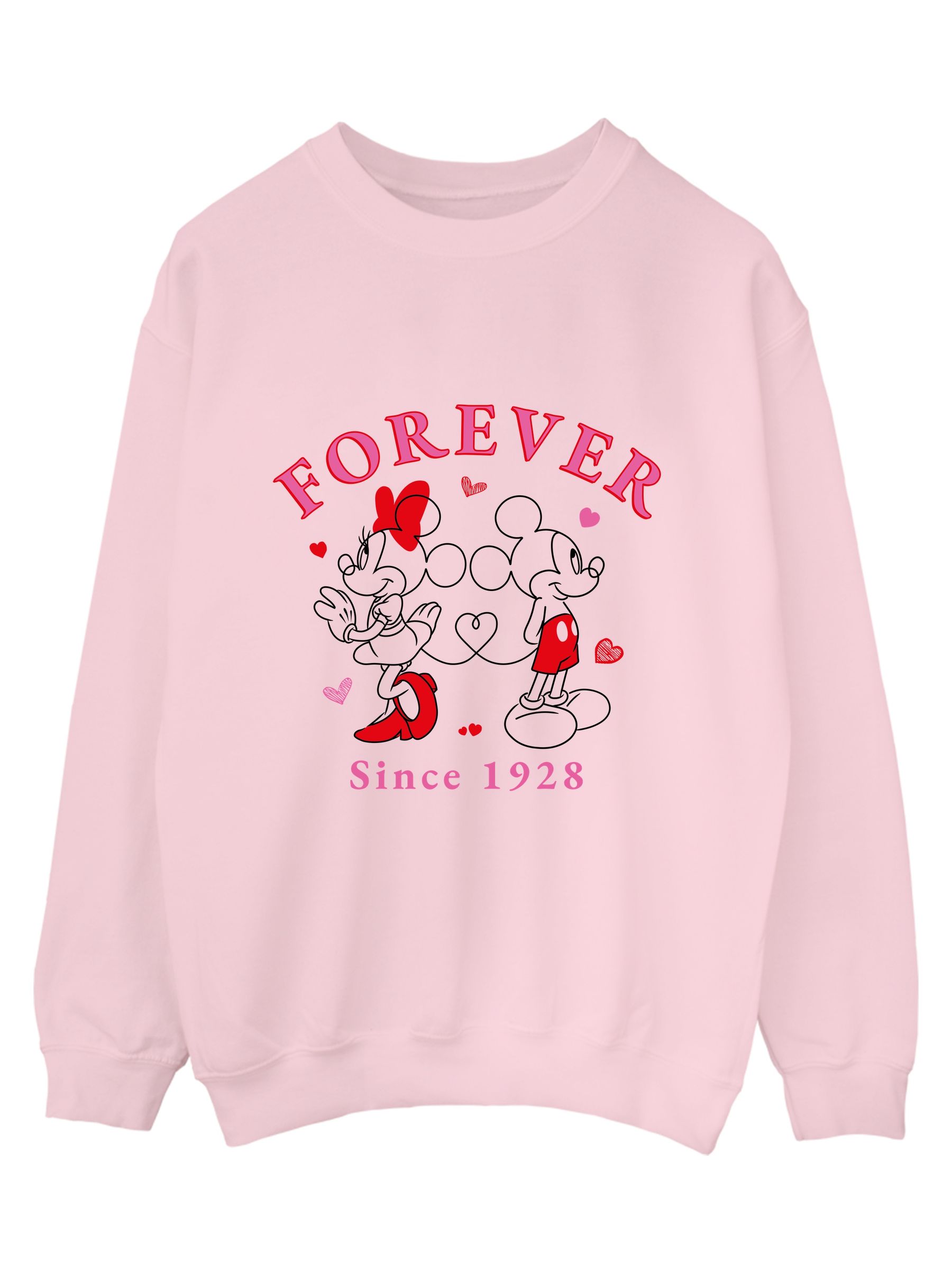 Brands In Disney Mickey Mouse Minnie Forever - Felpa