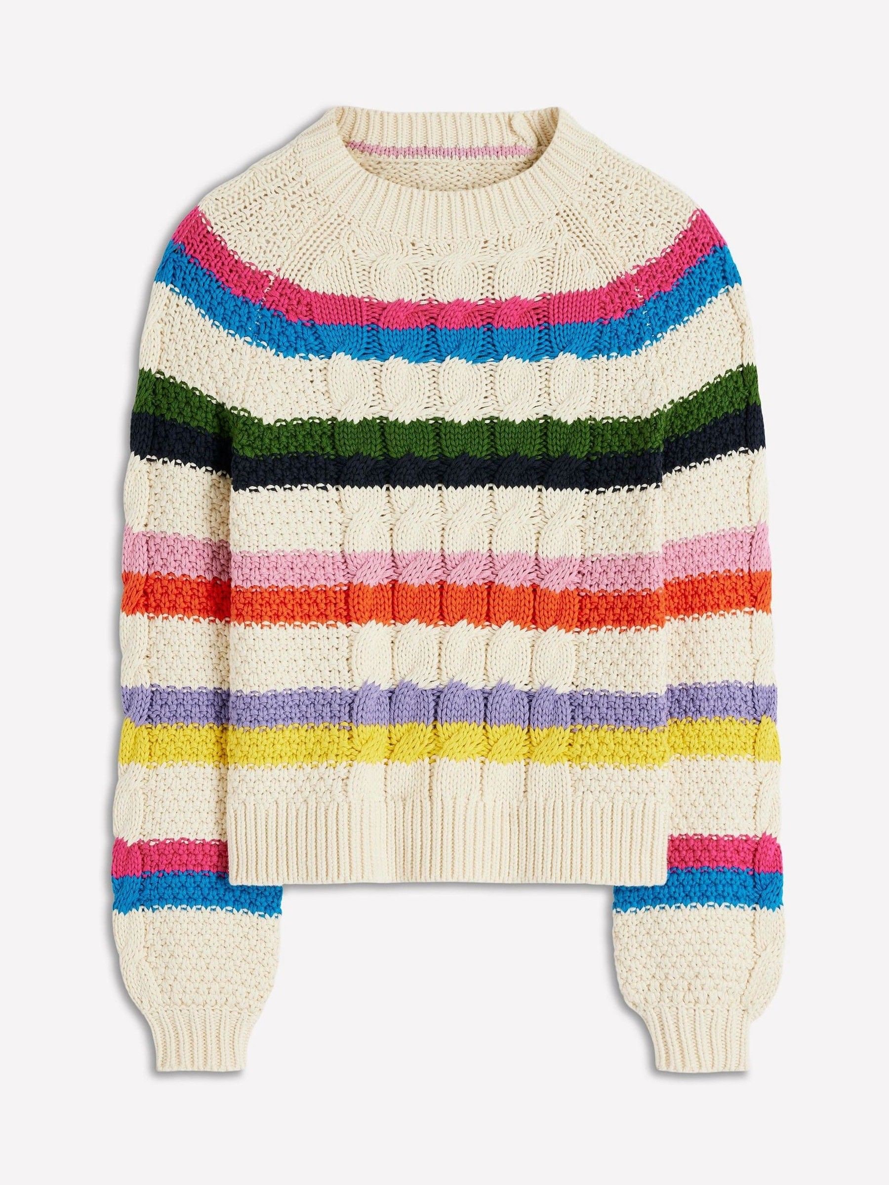 Boden Maglione In Cotone A Trecce