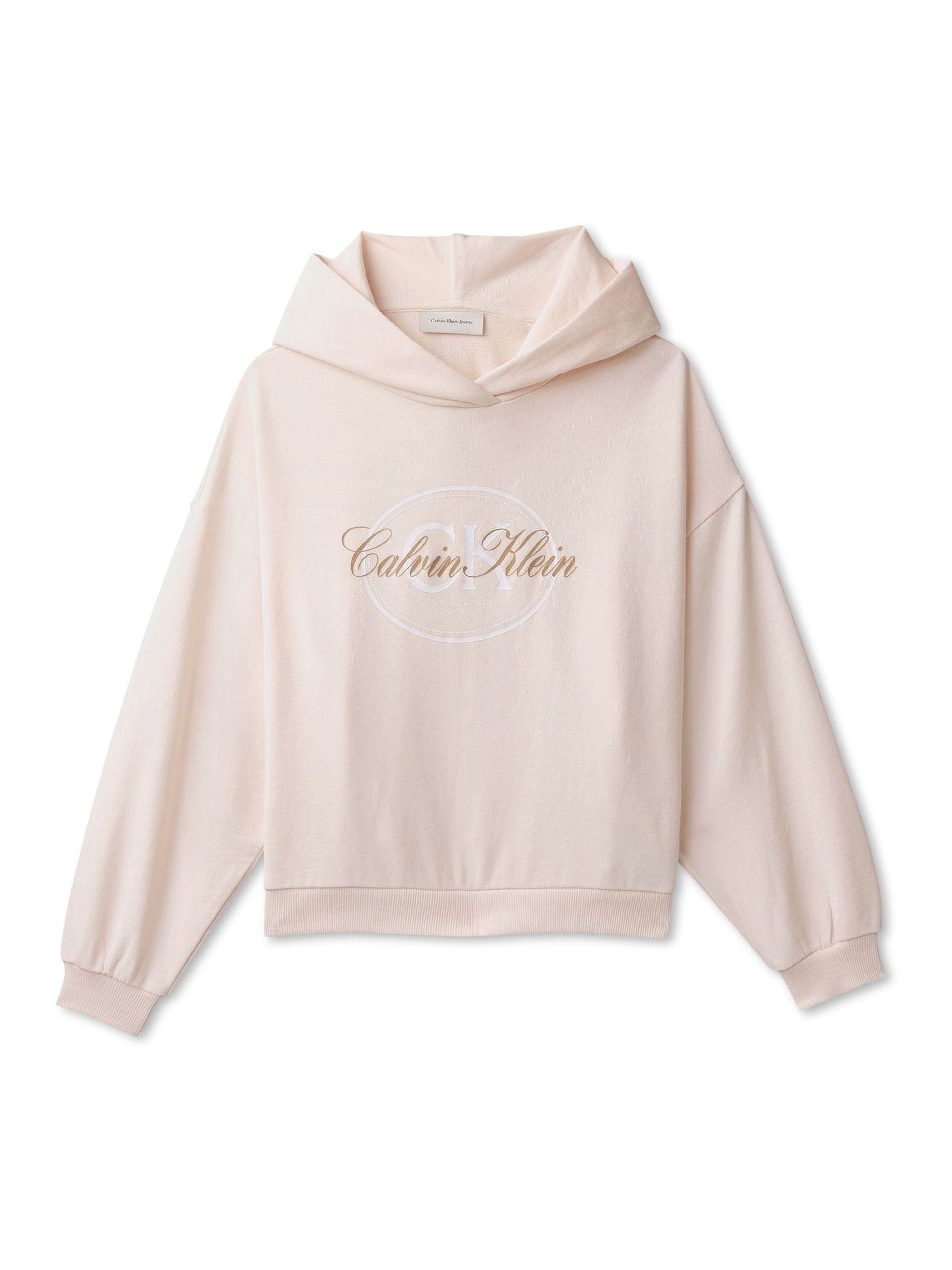 Calvin Klein -Logolla Varustettu Huppari