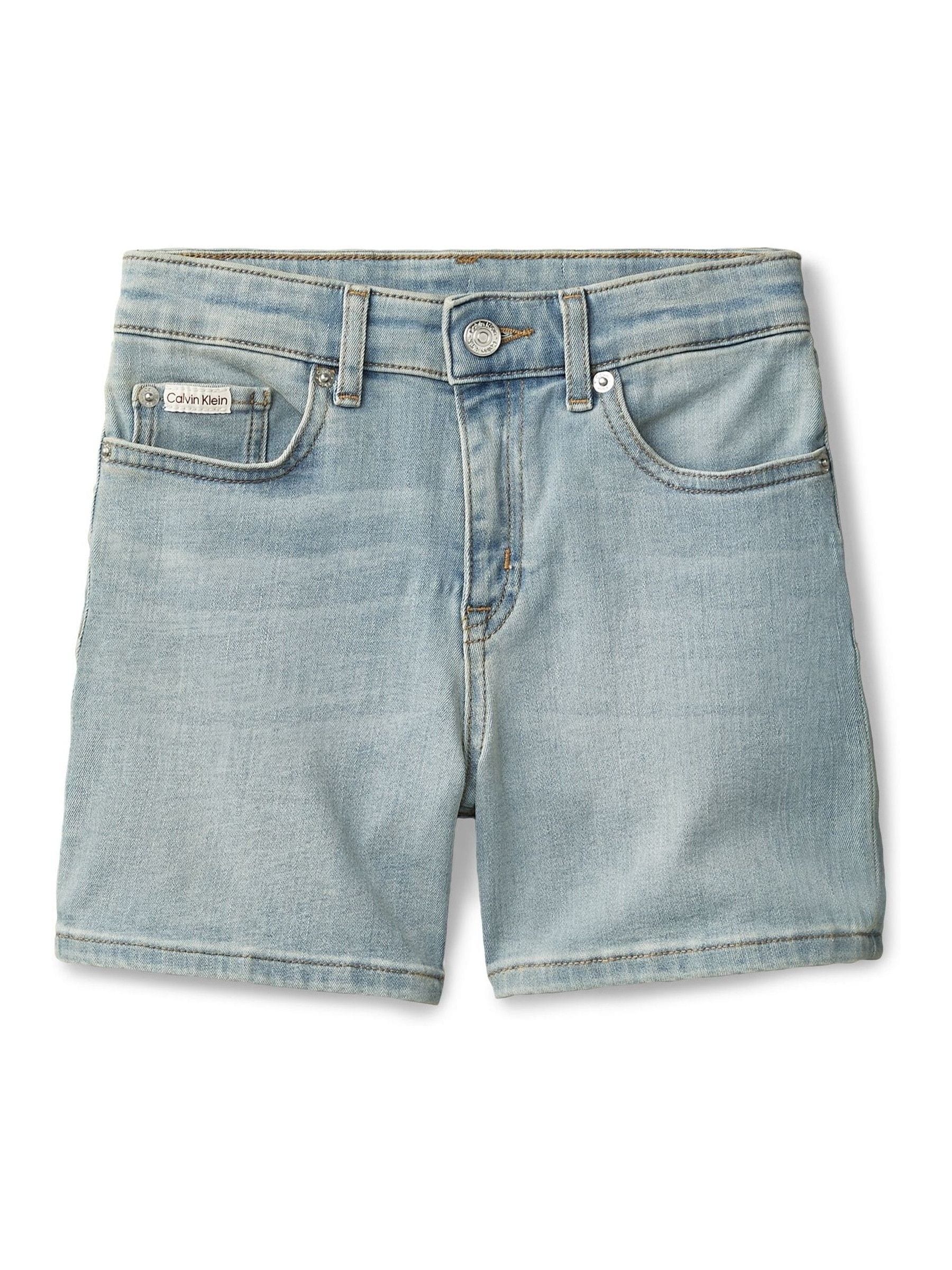 Calvin Klein Sukupuolineutraali Lapset Sininen Bermuda -Farkkushortsit