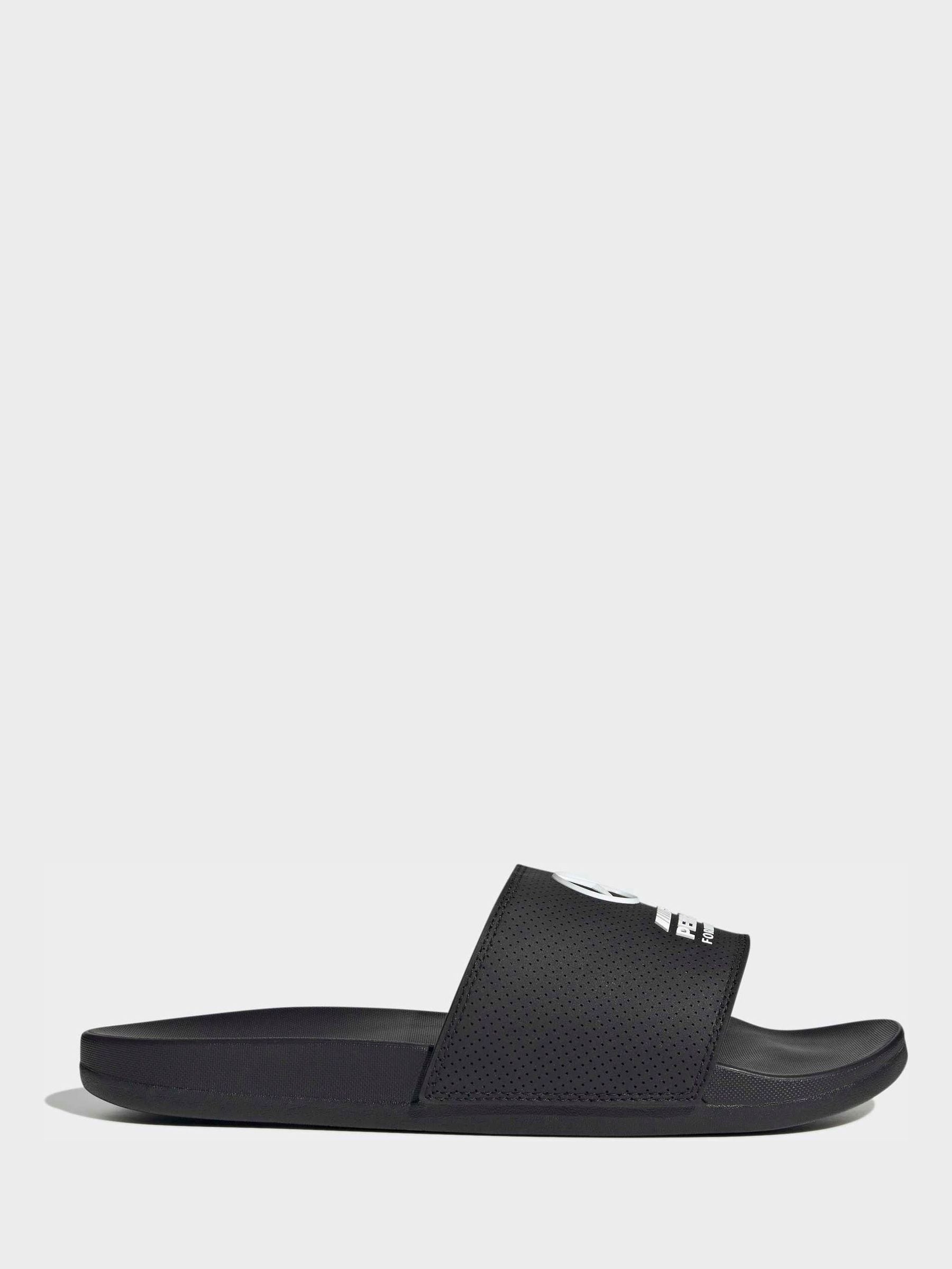 Adidas Uomo Nero Adilette Comfort Sliders - Immagine 1