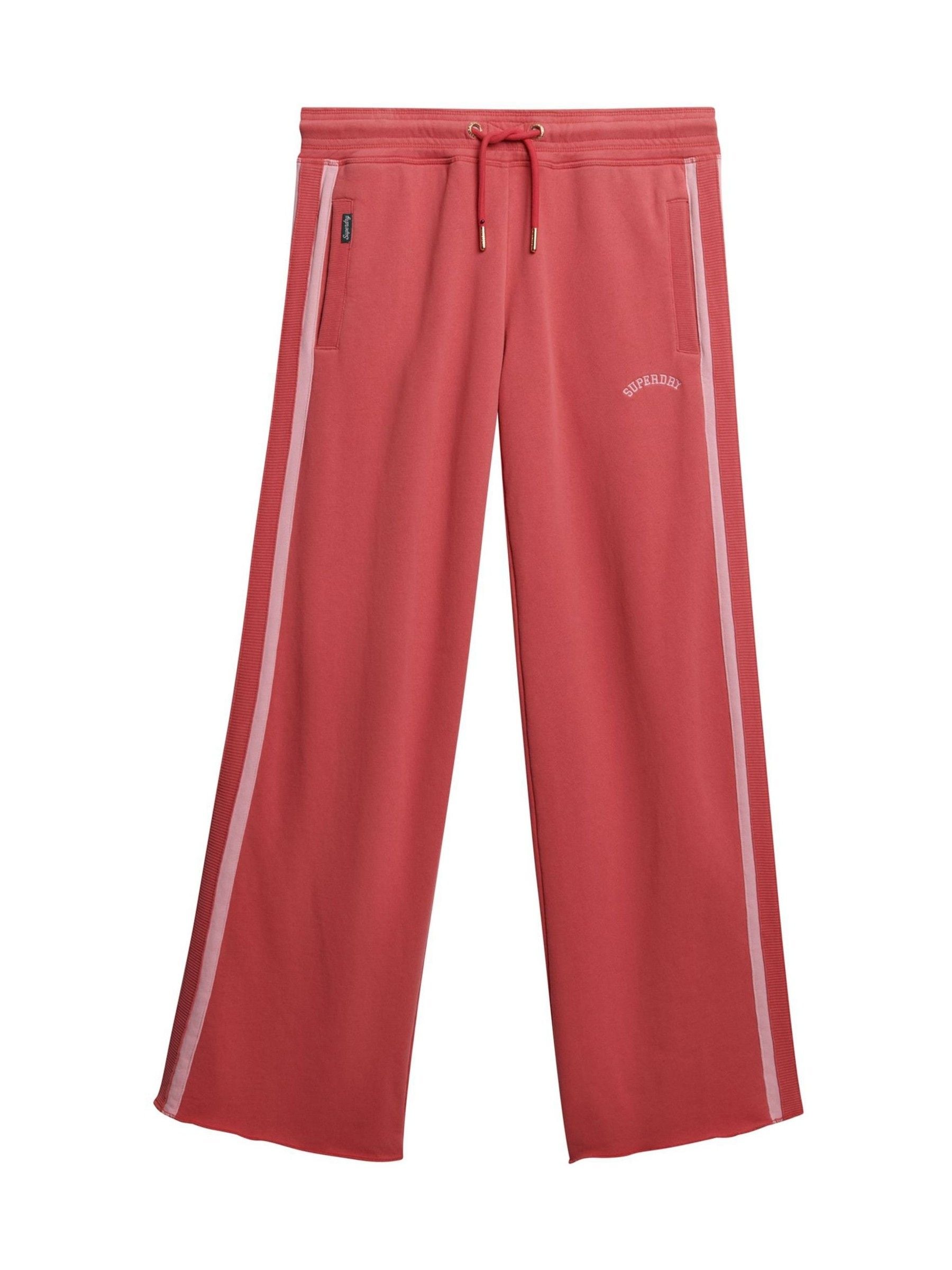 Superdry Damen Rot – Athletic Essentials – Gerade Jogginghose In Holly Berry Red Mit Logo - Bild 3