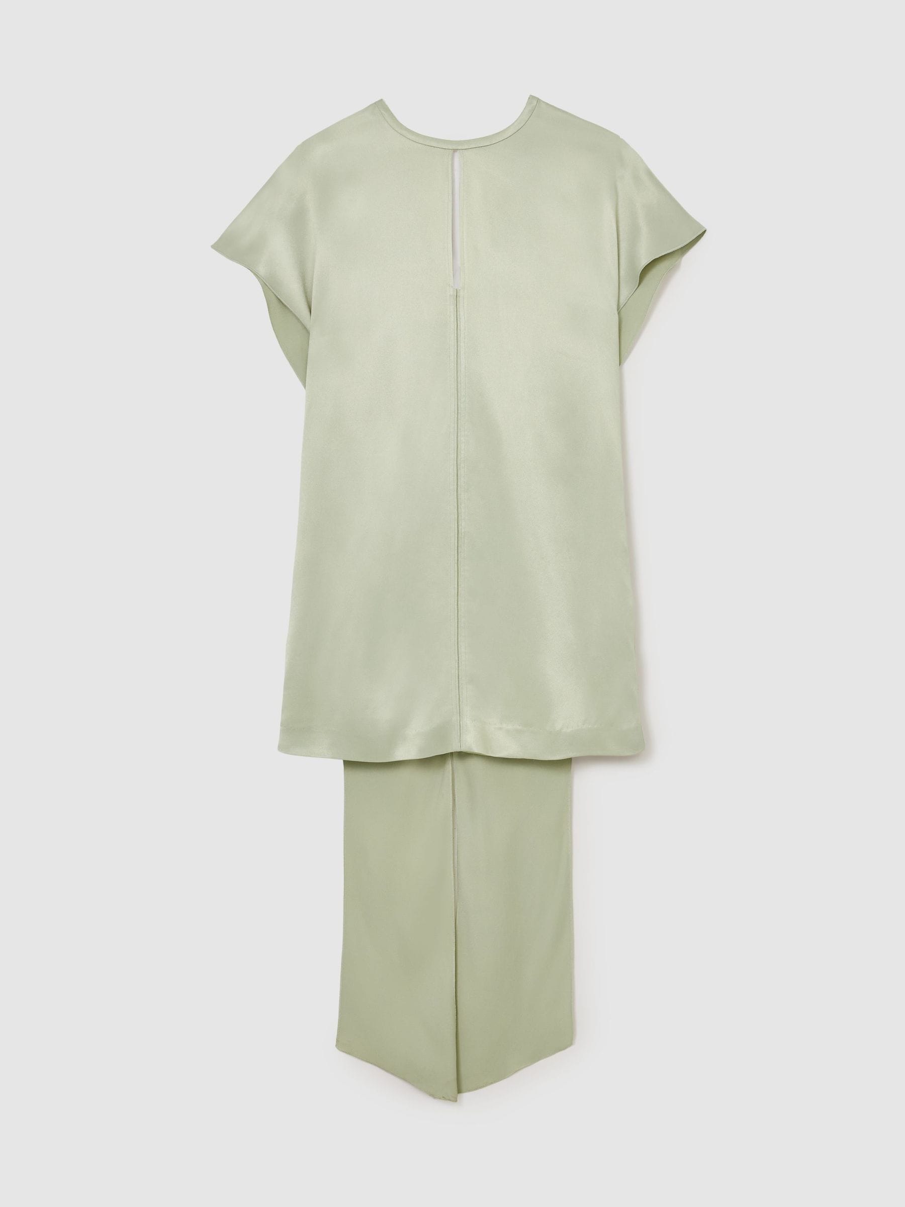 Reiss Donna Argento - Alice Raso - Vestito Corto Con Mantella
