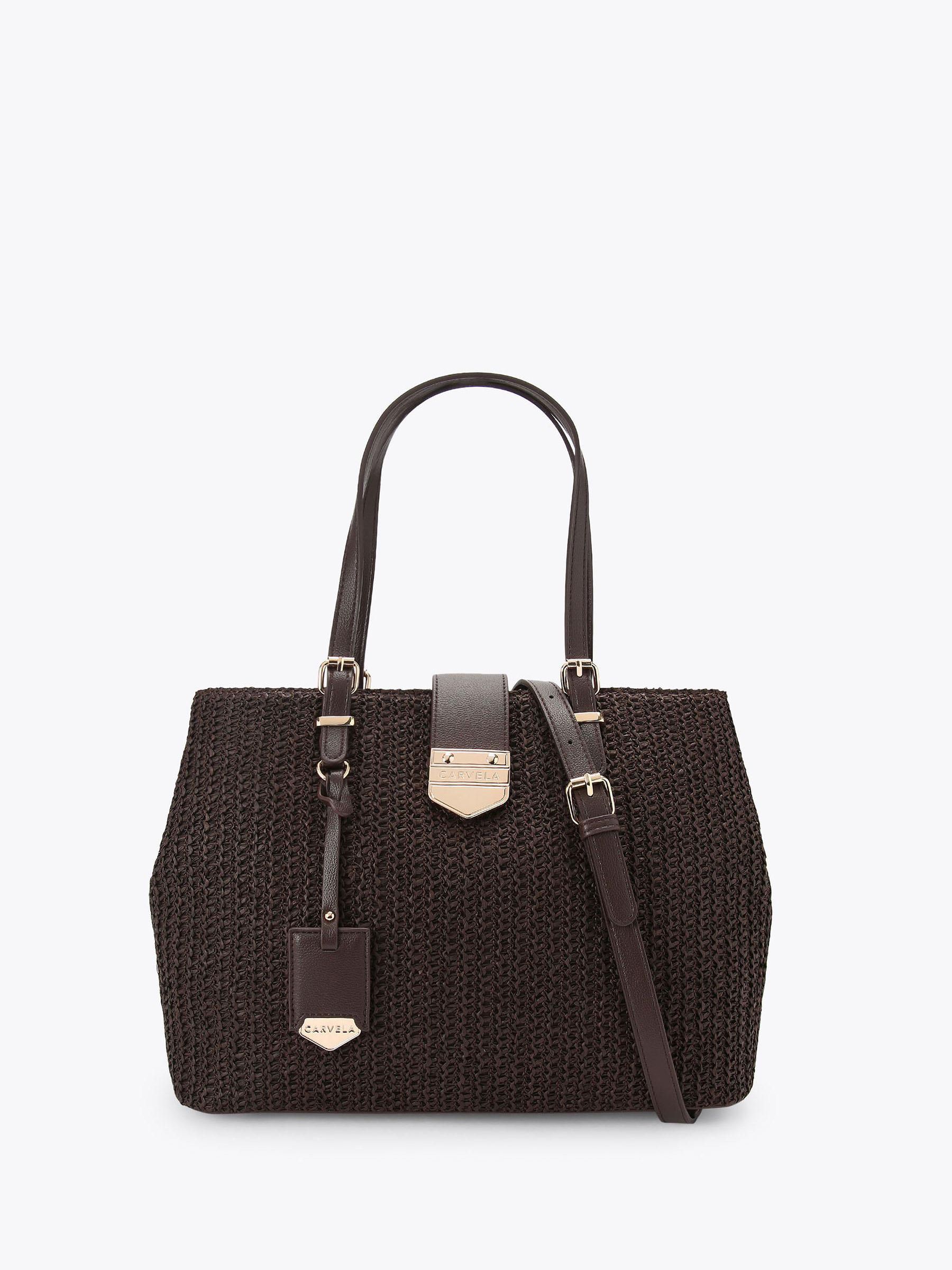 Carvela Dark Brown Maria Midi Tote Bag