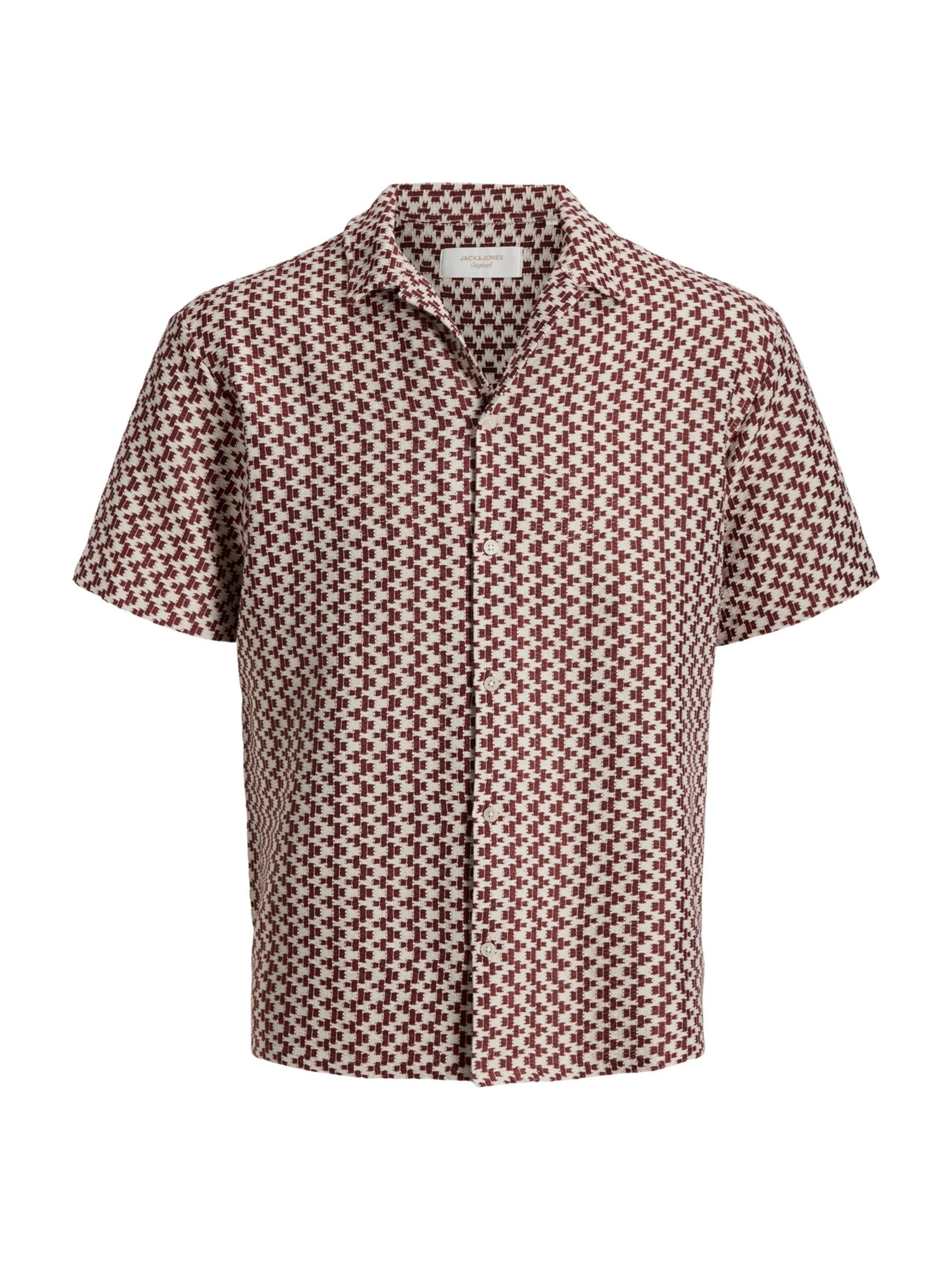 Jack & Jones Hemd - Herren - Gr. M - Dunkelrot - Bild 6