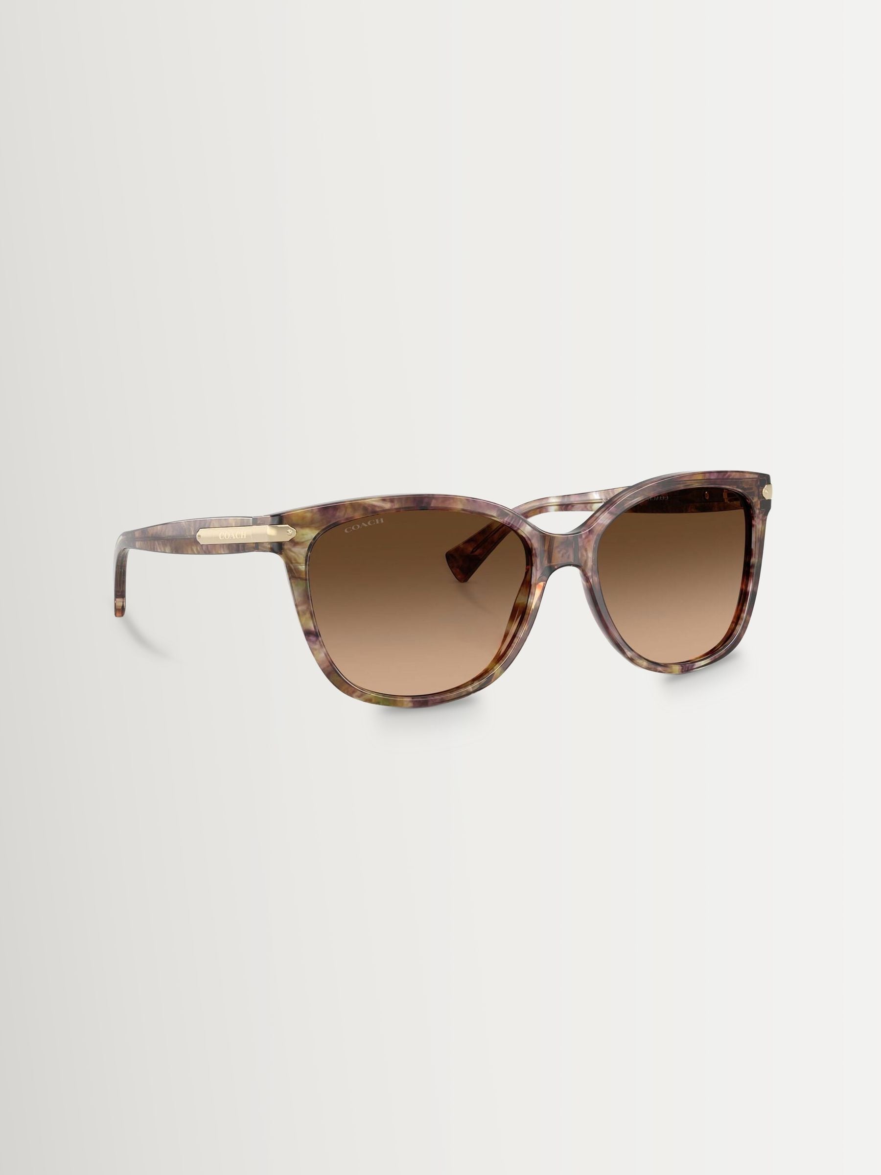 Coach Donna Marrone Cat Eye Sunglasses - Immagine 1