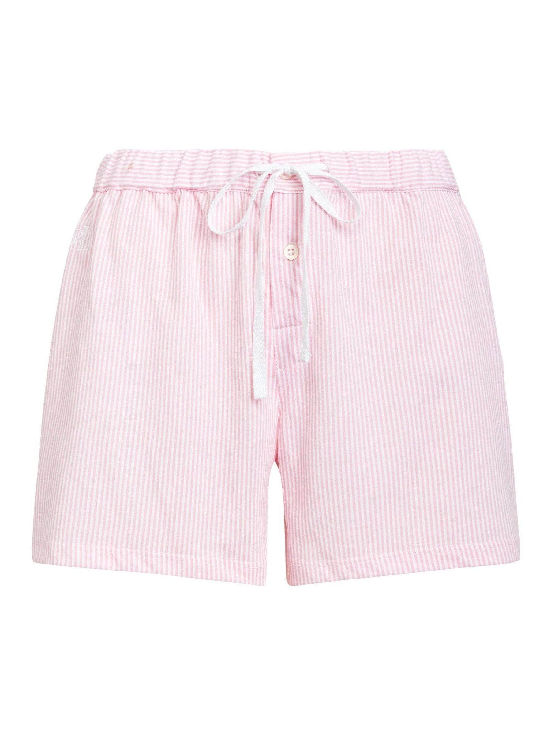 Next - Lauren Ralph Lauren Damski Różowy Core Knit Separate Sleep Shorts