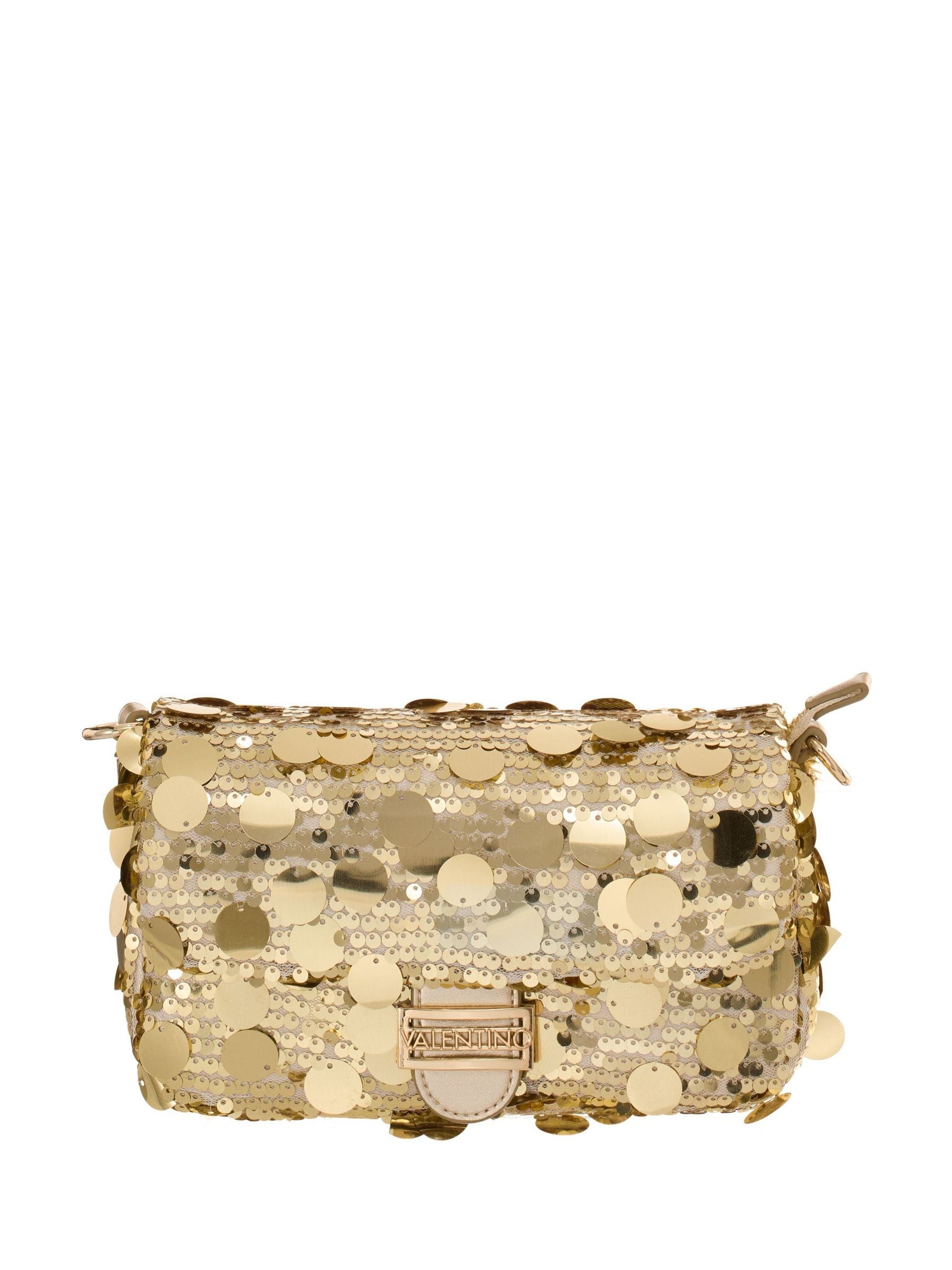 Valentino Damen Goldfarben Handtasche Sleet Nosize - Bild 2