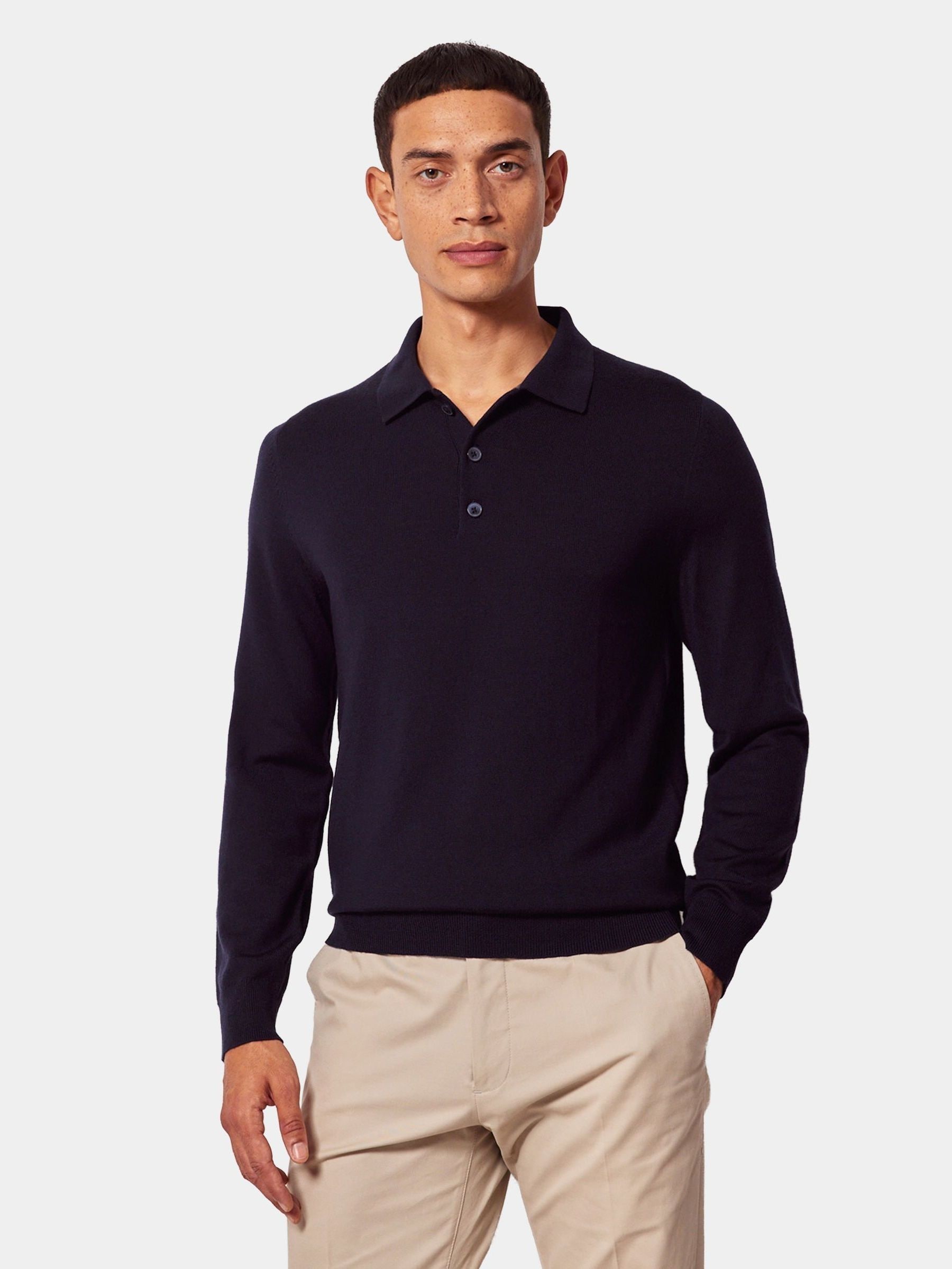 Hawes & Curtis - Maglione In Lana Merino