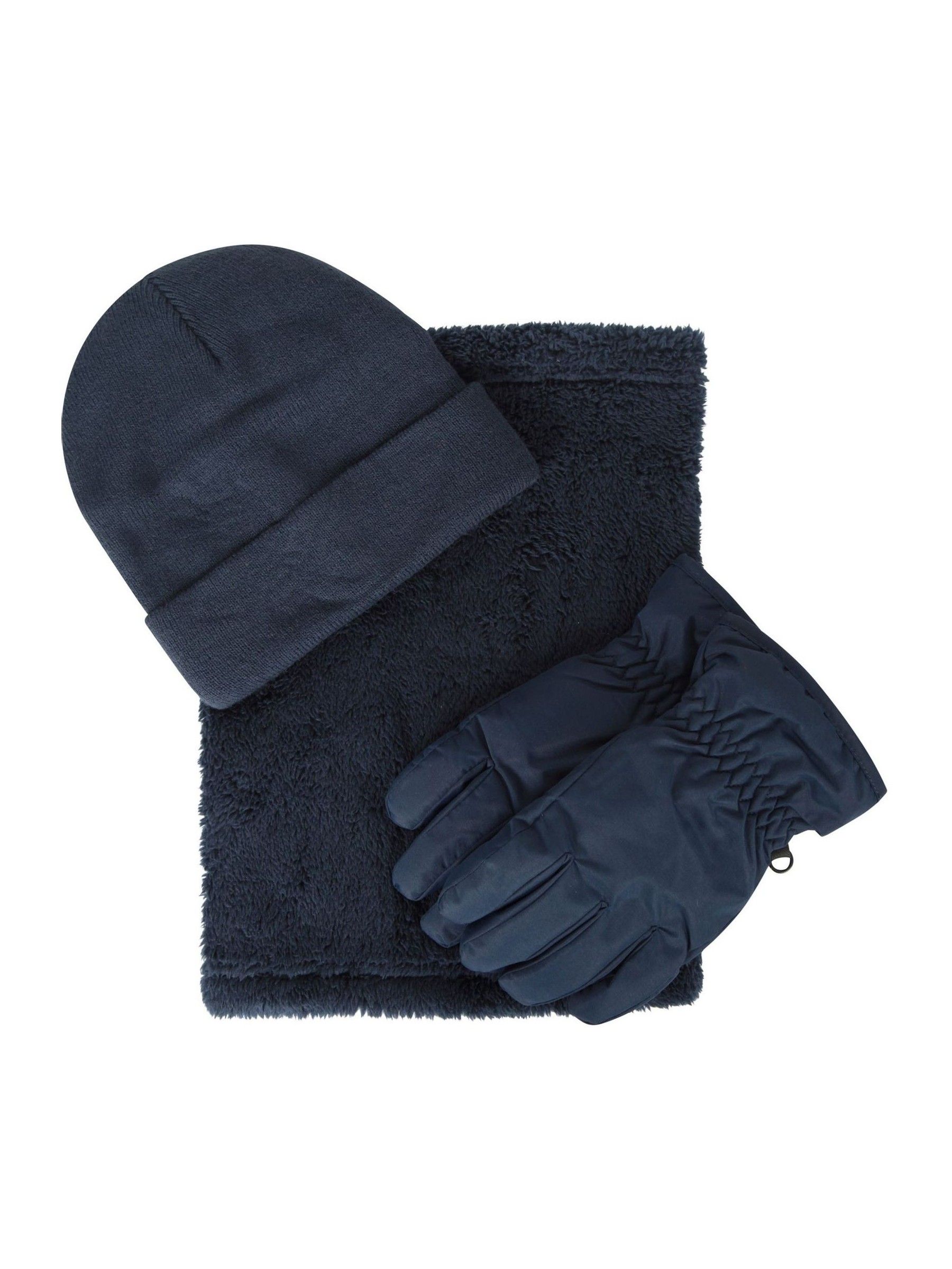Mountain Warehouse Dark Blue Winter Accessories Set