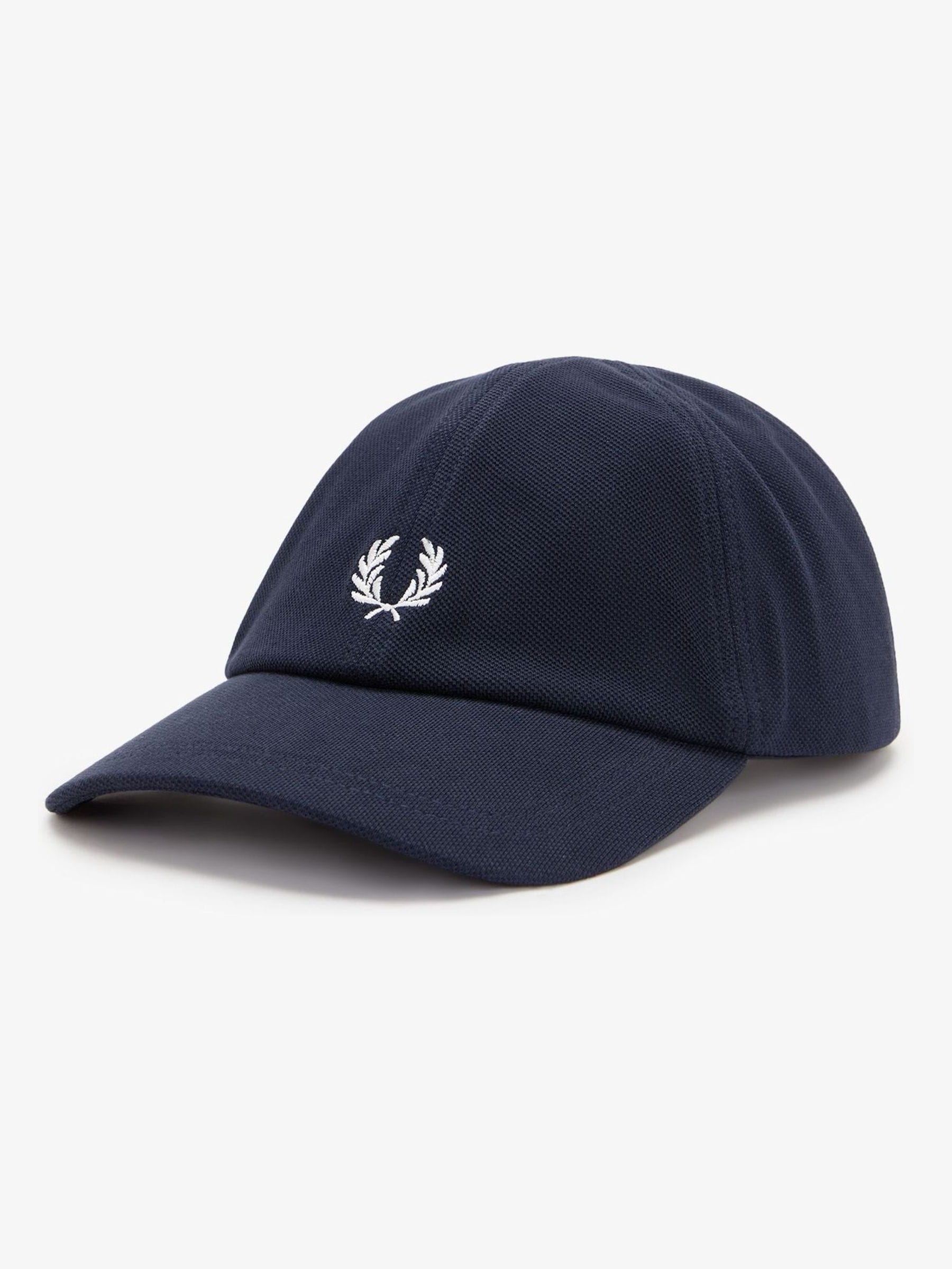 Mütze FRED PERRY Pique Classic Cap Navy/ Snow White Universal - Bild 9