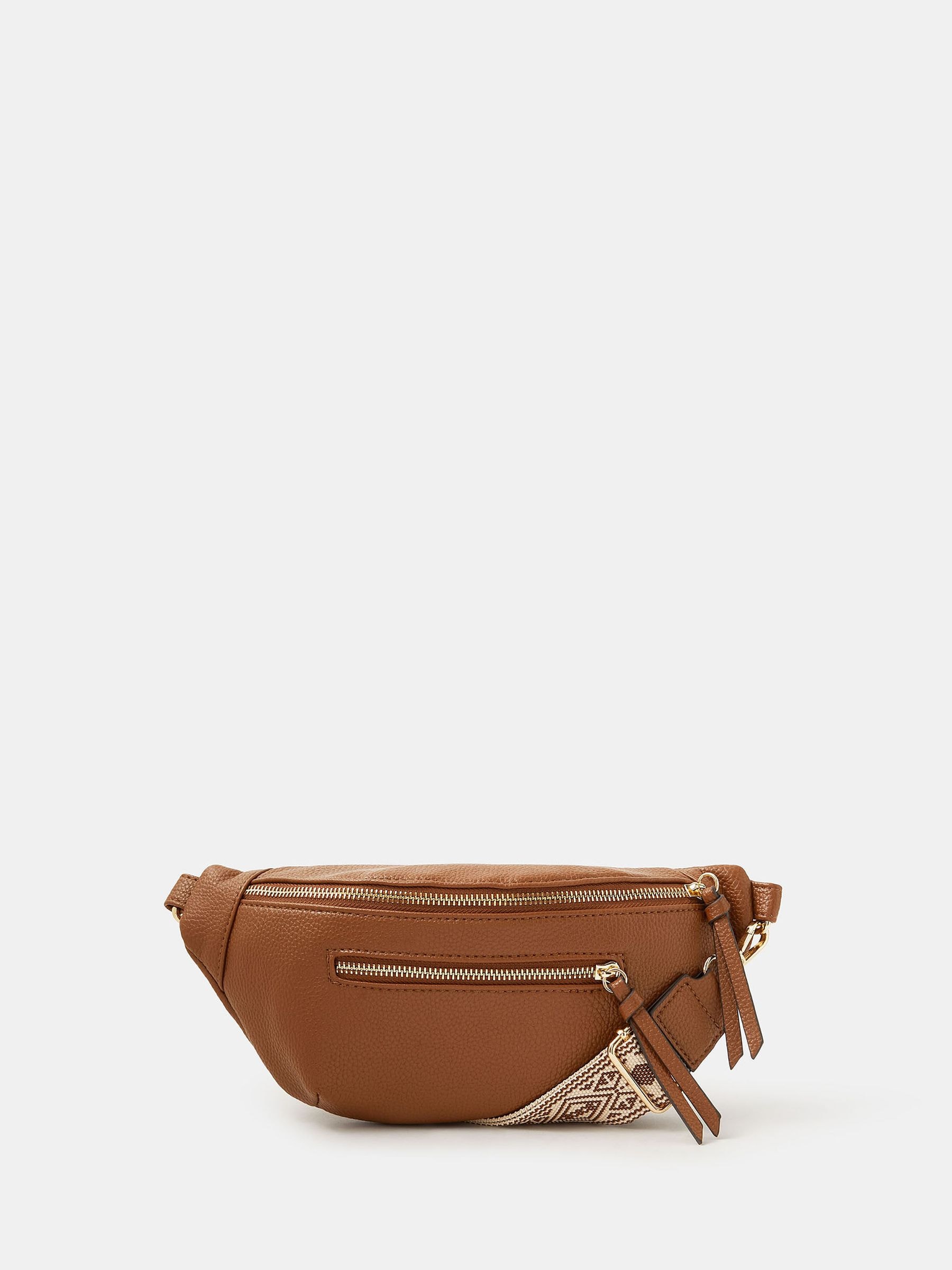 Accessorize Brown Sling Cross-Body Bag