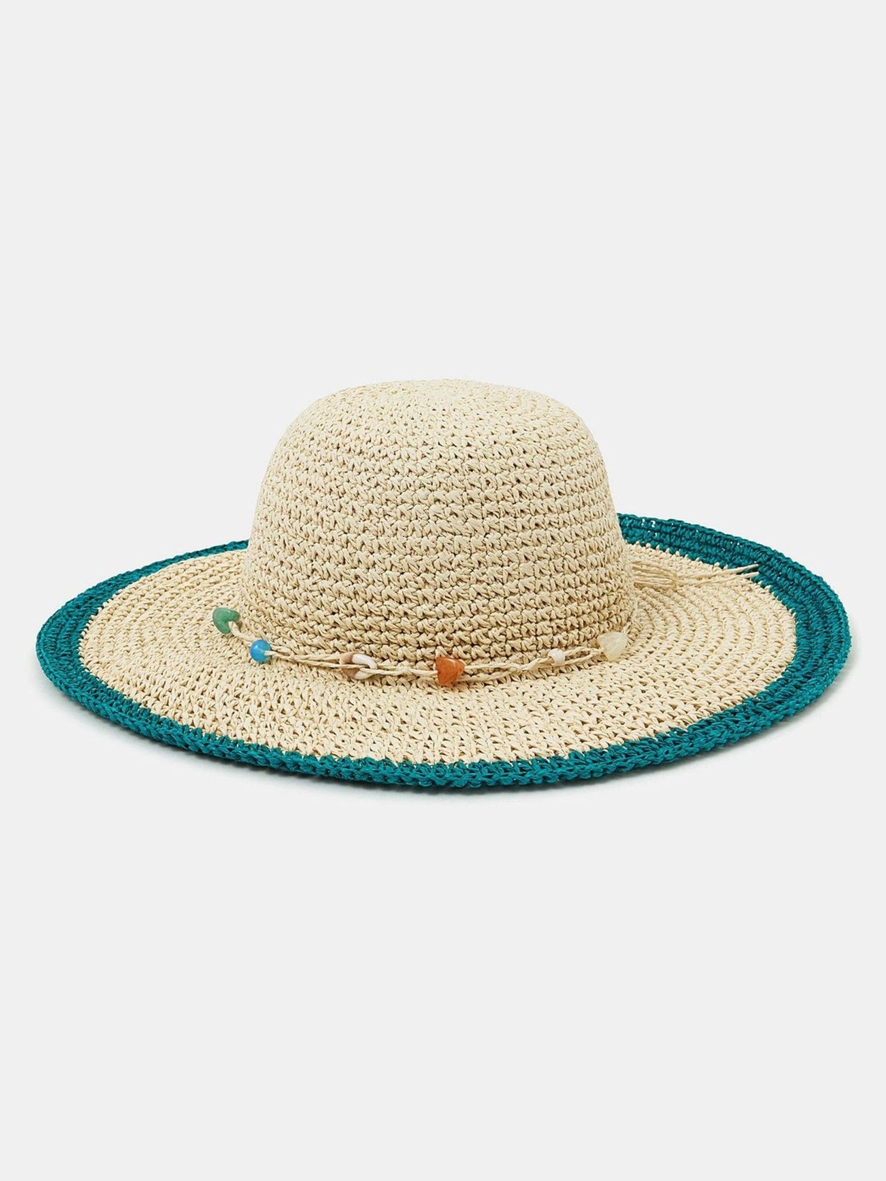 Next - Accessorize Shell Beaded Floppy Hatte Og Huer
