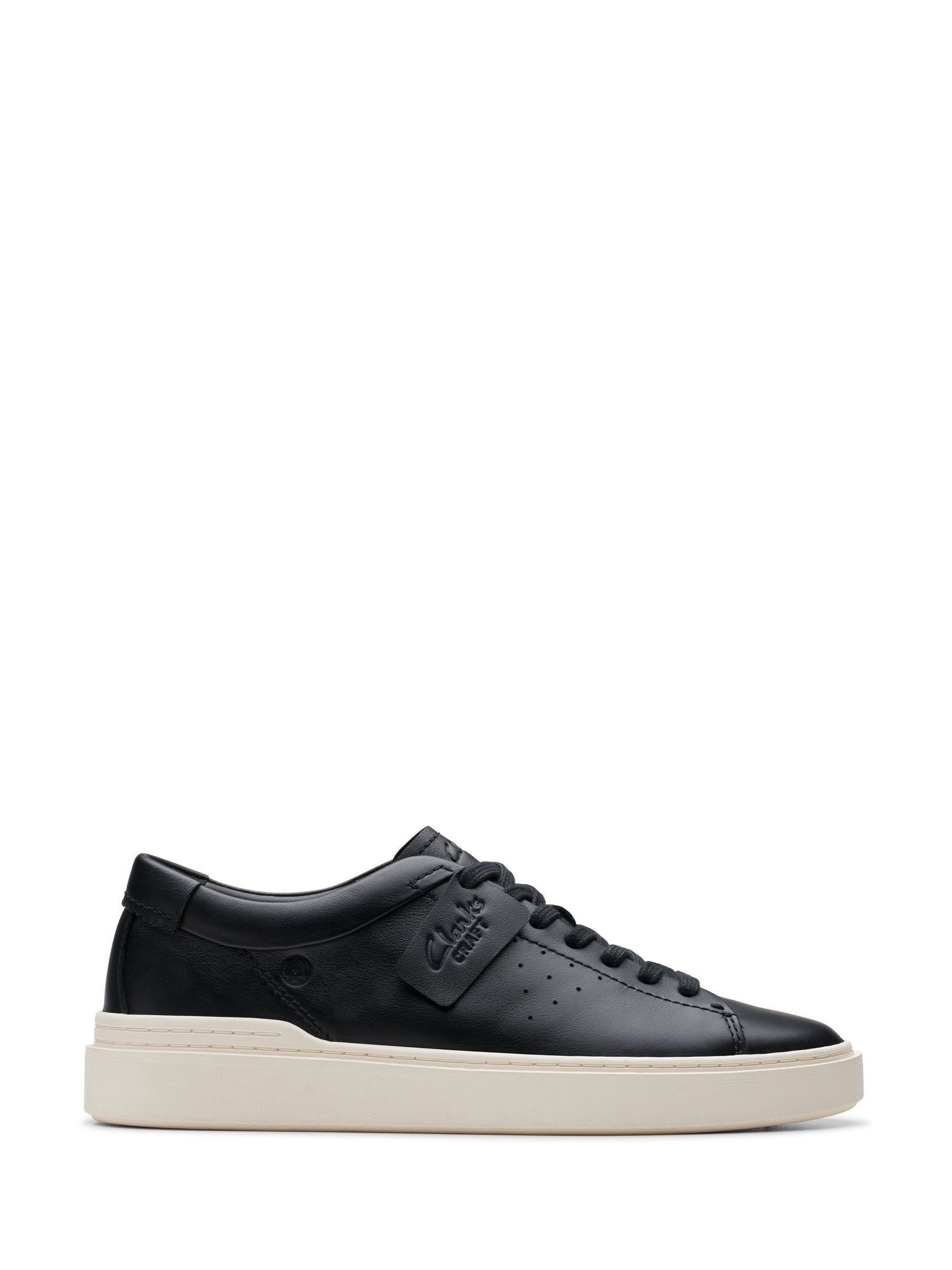 Sneakers Clarks Craft Swift Black Leather EUR 45 - Bild 6