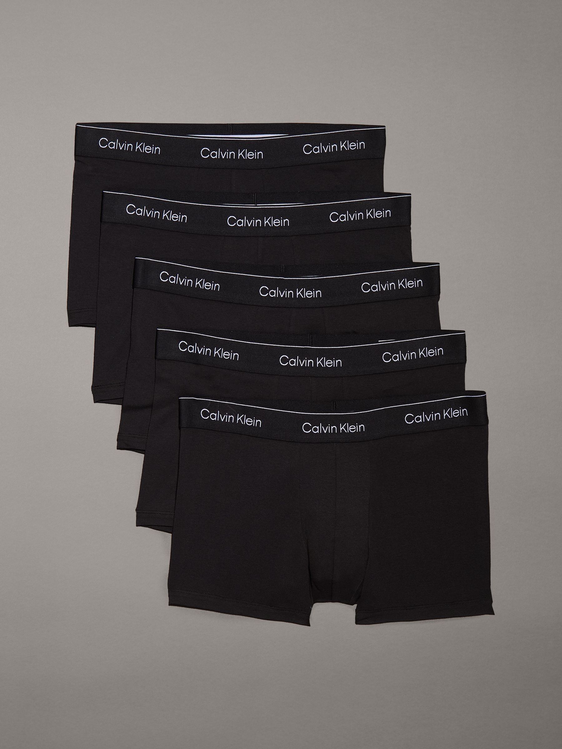 Calvin Klein Uomo Nero Boxer Trunk 5-Pack Xl - Immagine 3