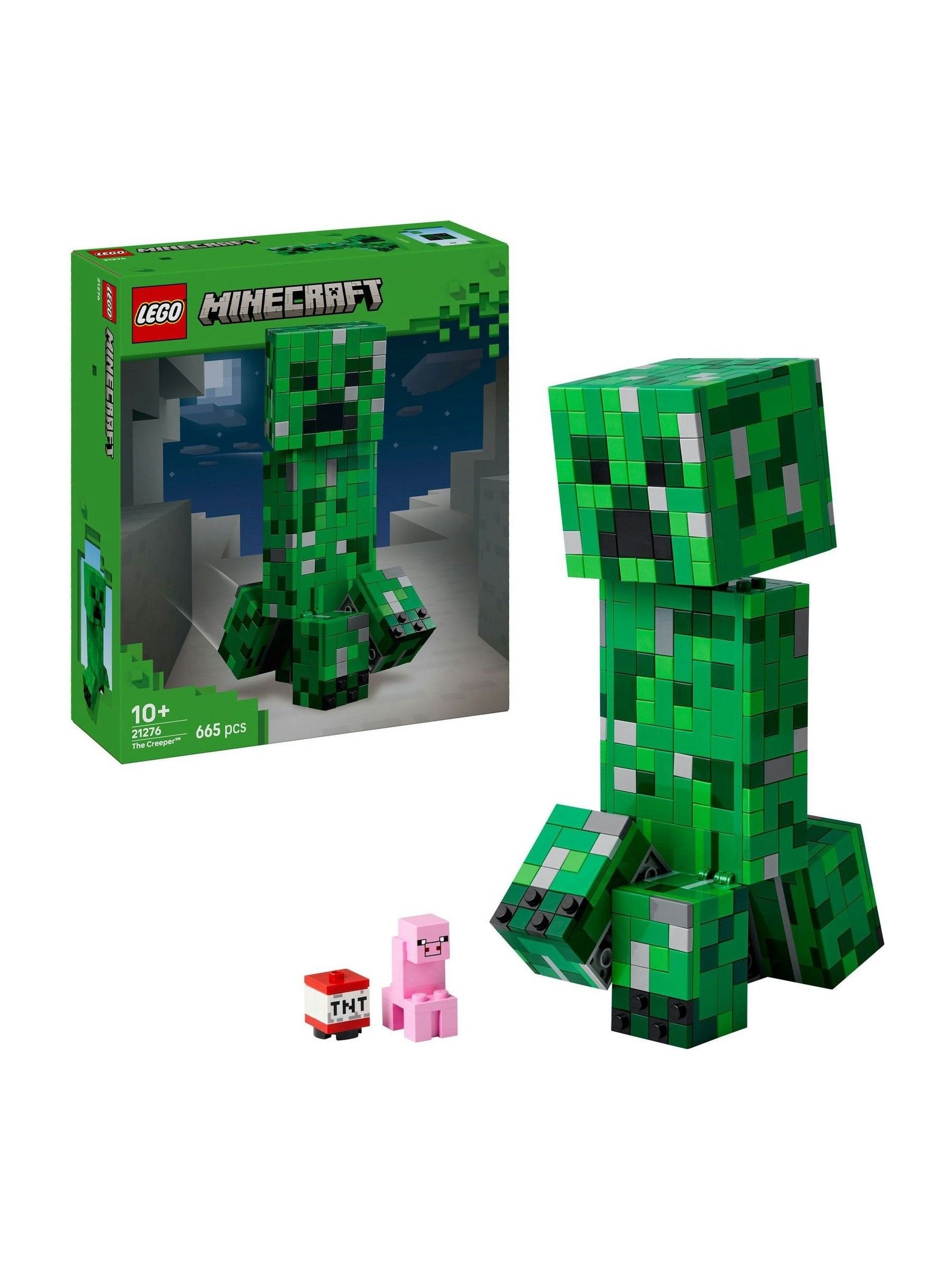 LEGO Set di costruzioni LEGO Minecraft con la figura del Creeper 21276