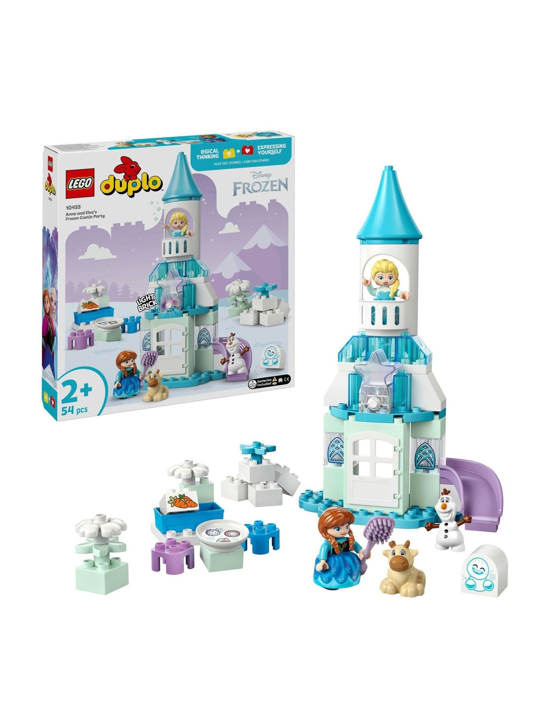 LEGO 10455 Duplo Disney Festa al Castello di Anna ed Elsa Frozen - Immagine 8