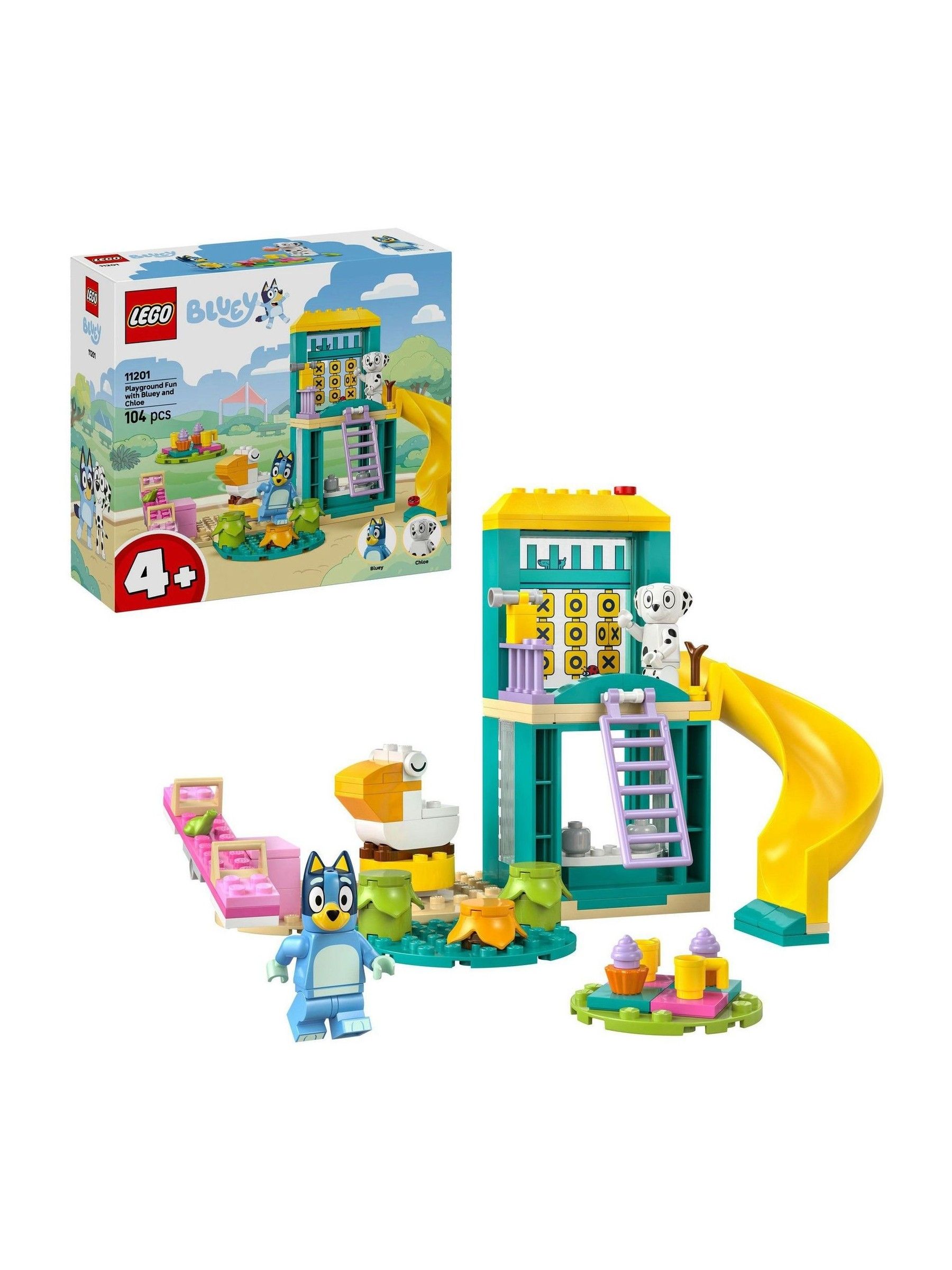 LEGO BLUEY Divertimento al parco giochi di Bluey e Chloe 11201 - Immagine 12