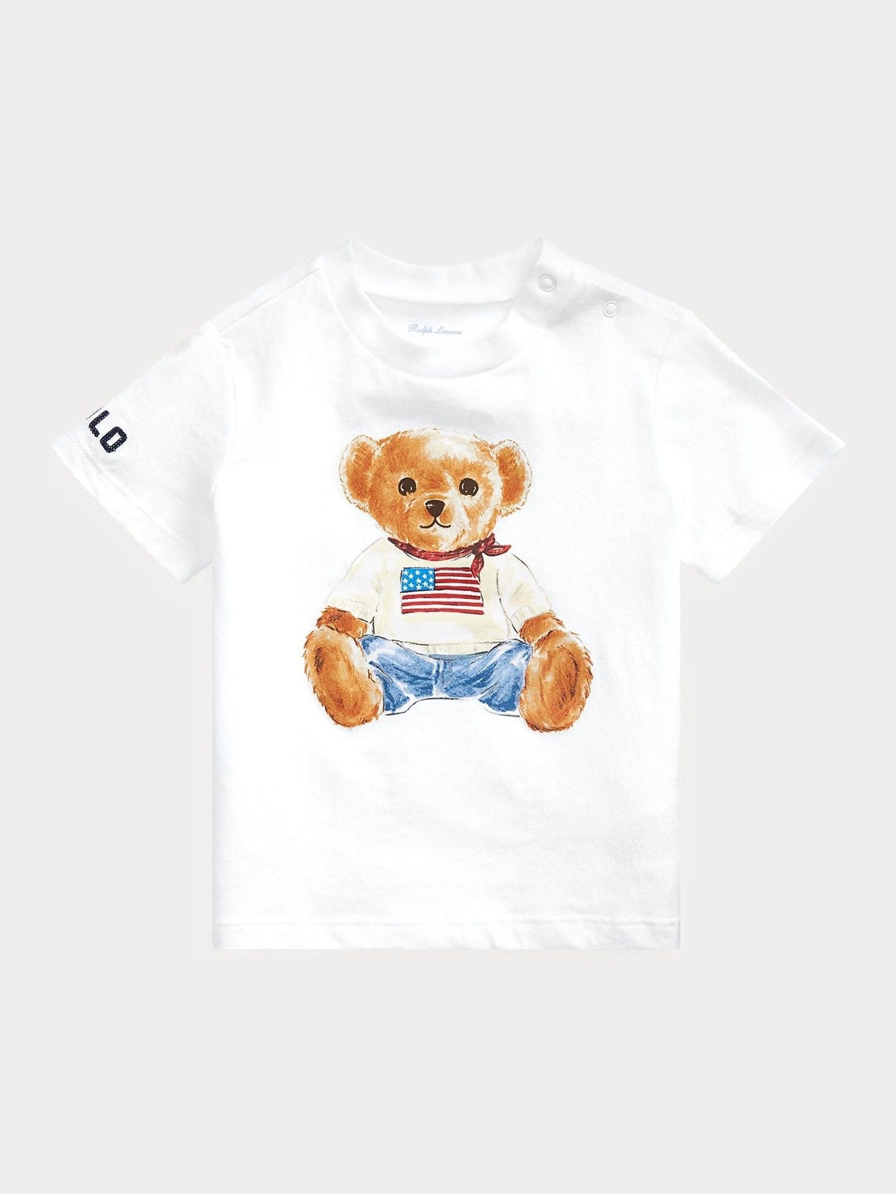Polo Ralph Lauren - T-Shirt Con Stampa Grafica Di Orso
