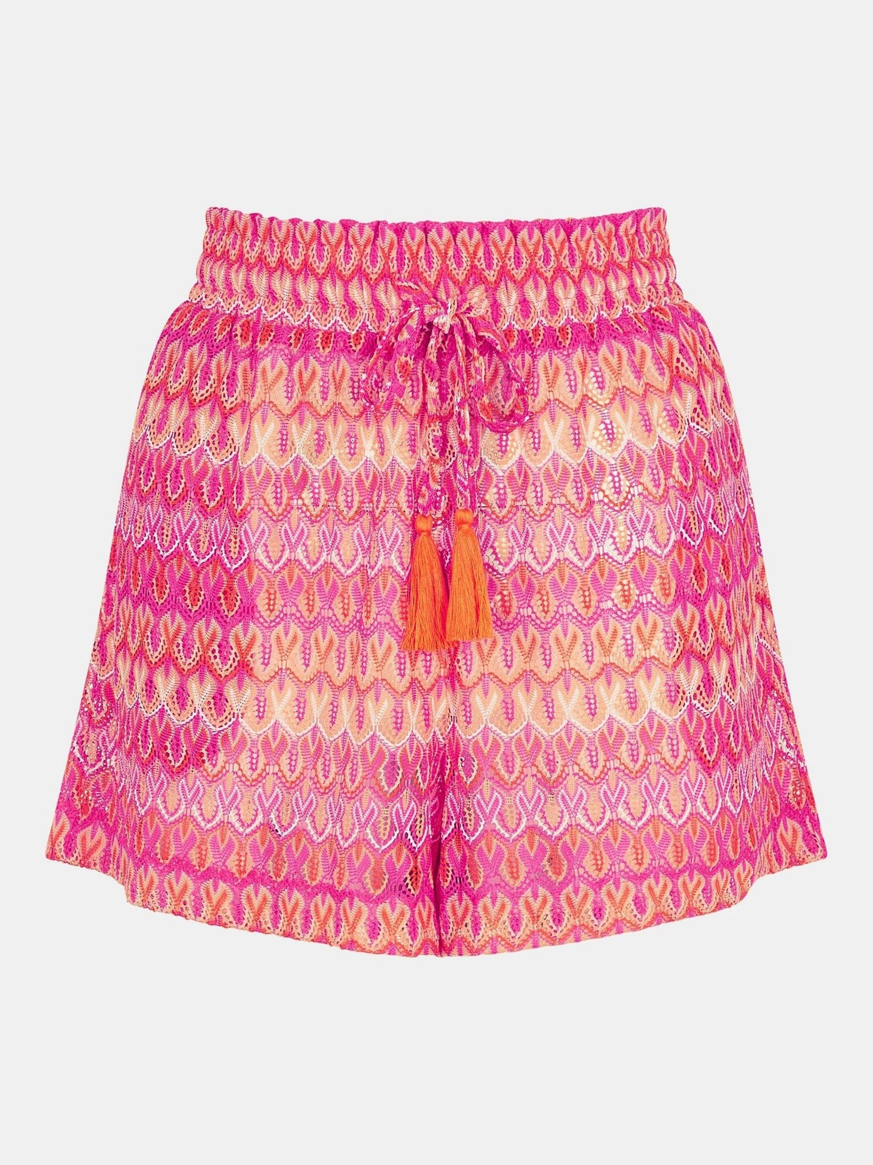 Next - Accessorize Kvinders Lyserød Hæklede Shorts