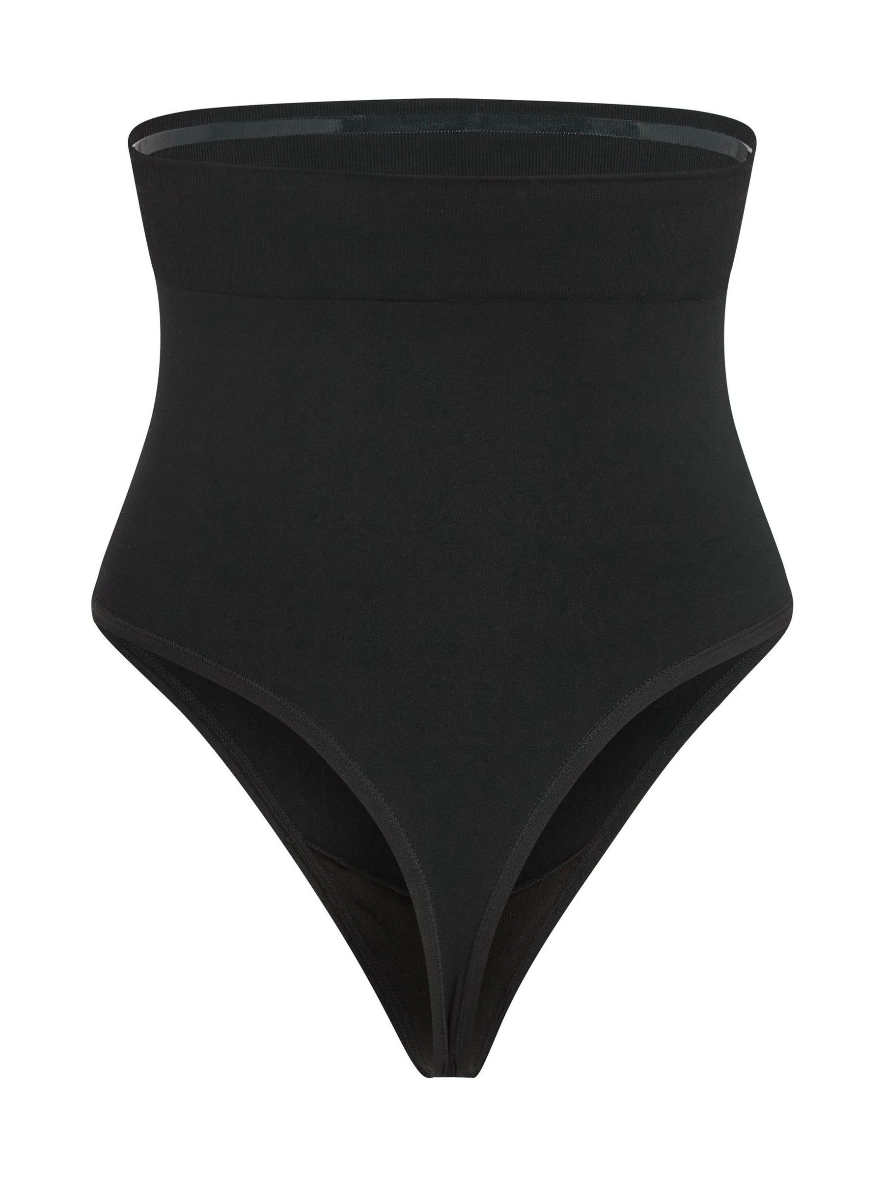 Hunkemöller Damen Schwarz String "Seamless Enhancing High Waisted Thong" von Baur - Bild 4
