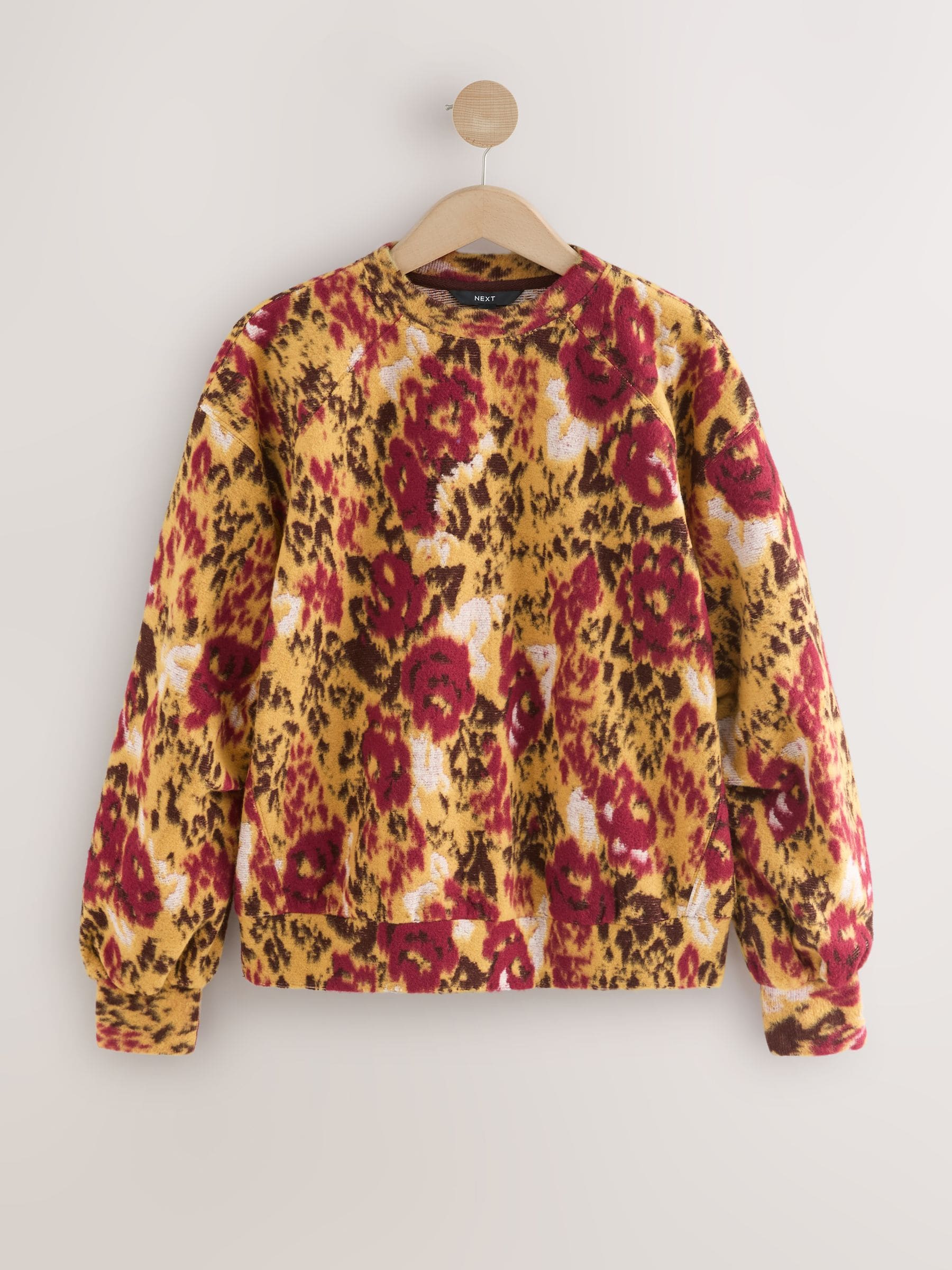 Next Maglione Comodo Con Girocollo A Coste