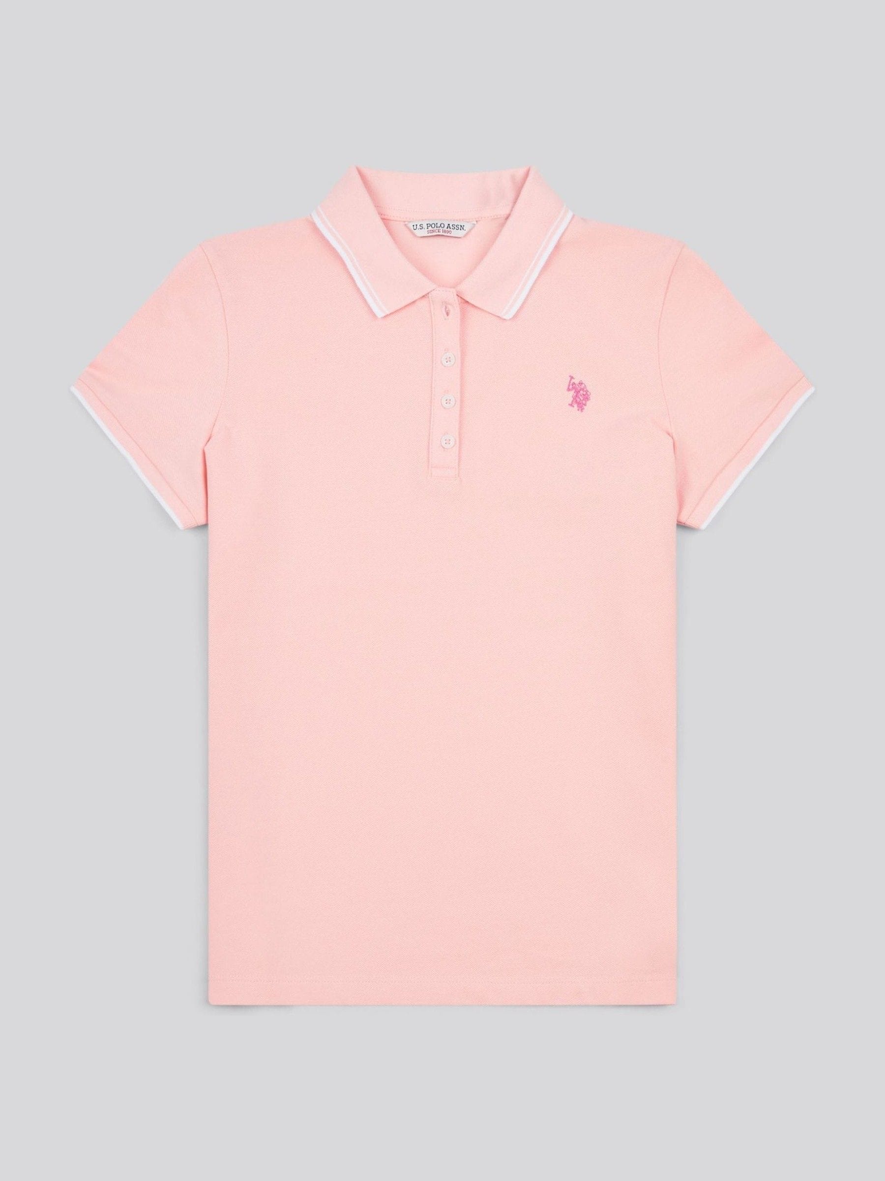 U.S. Polo Assn - Femme - Polo - L - Rose