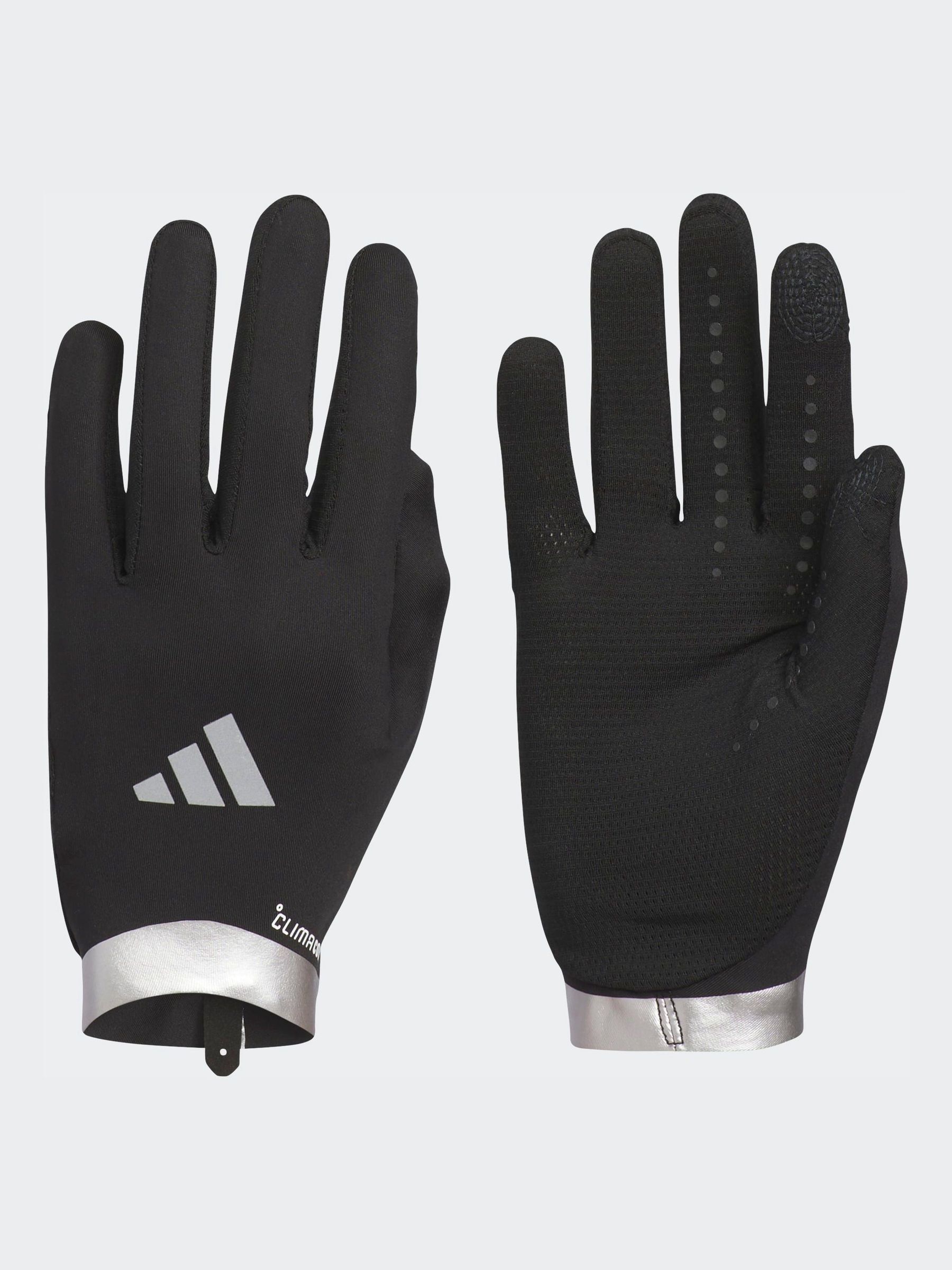 Adidas Black Running Gloves
