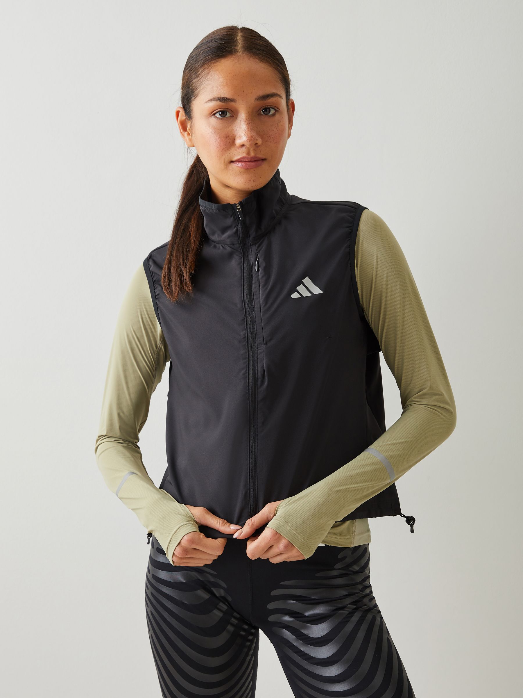Adidas Performance Donna Nero Adidas Essentials Canotta Da Corsa Nera - Immagine 7