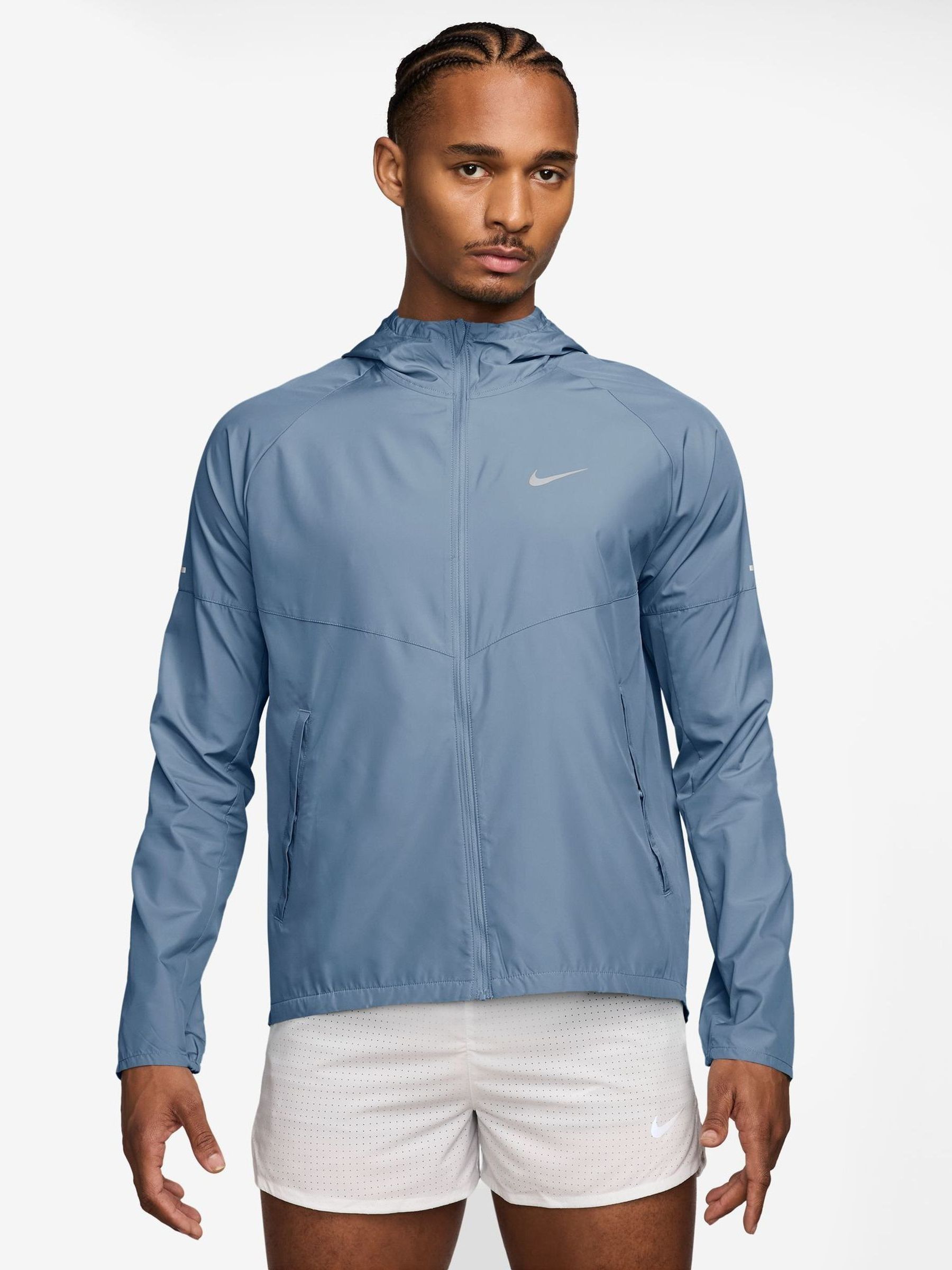 Nike Work Blue Repel Miler Running Jacket