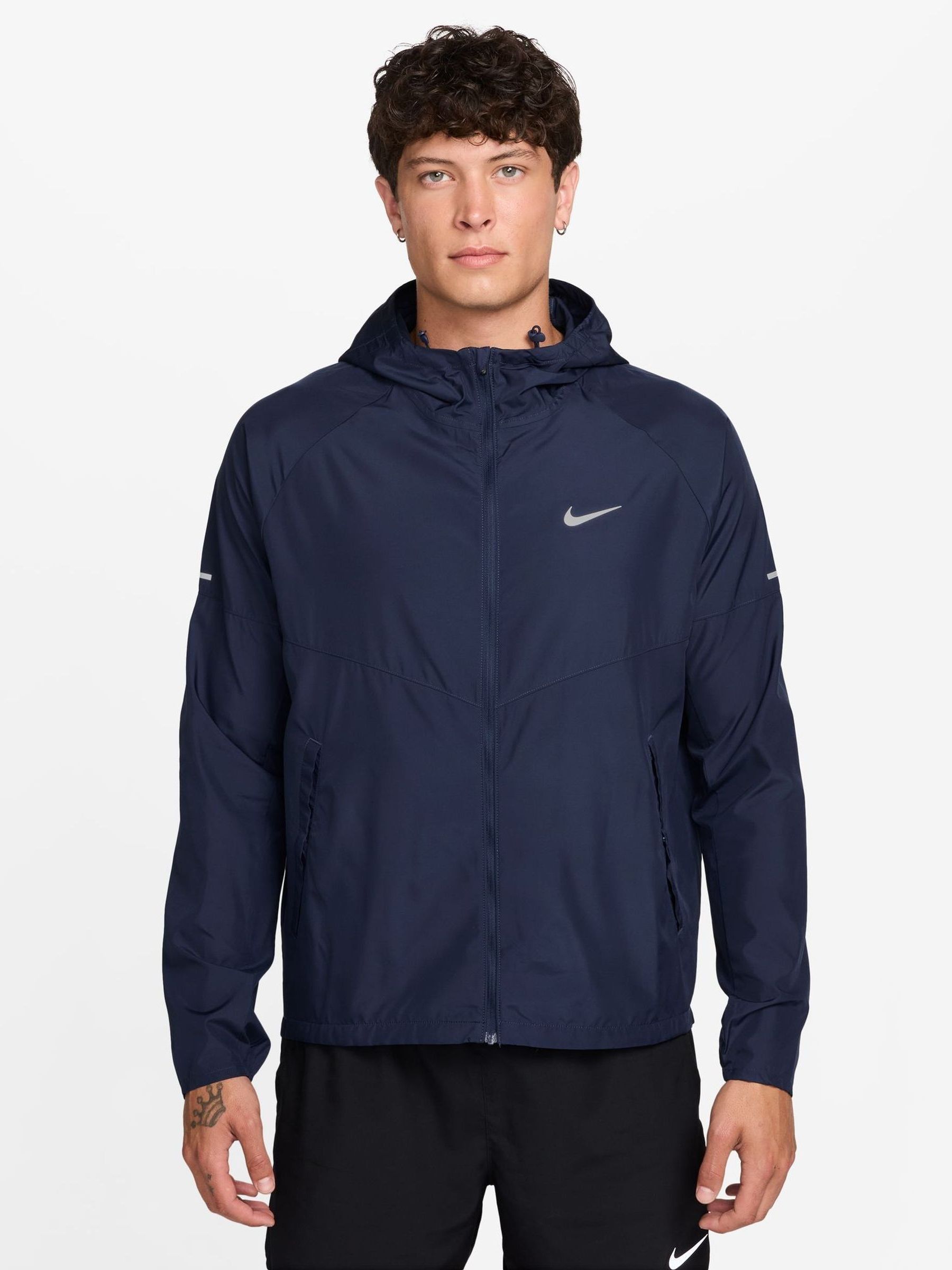 Nike Midnight Navy Repel Miler Running Jacket