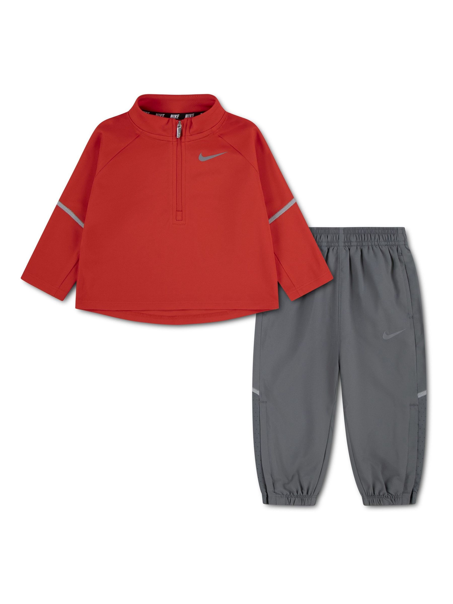 Nike Dri-Fit Miler Half Zip And Joggers Set